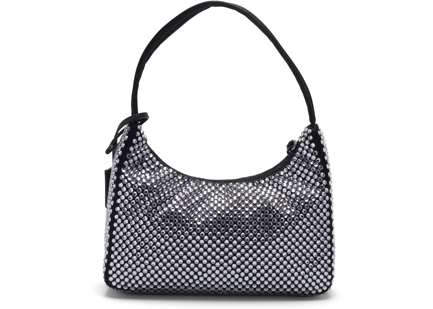 Prada Re-Edition 2000 Crystal Mini Bag Black