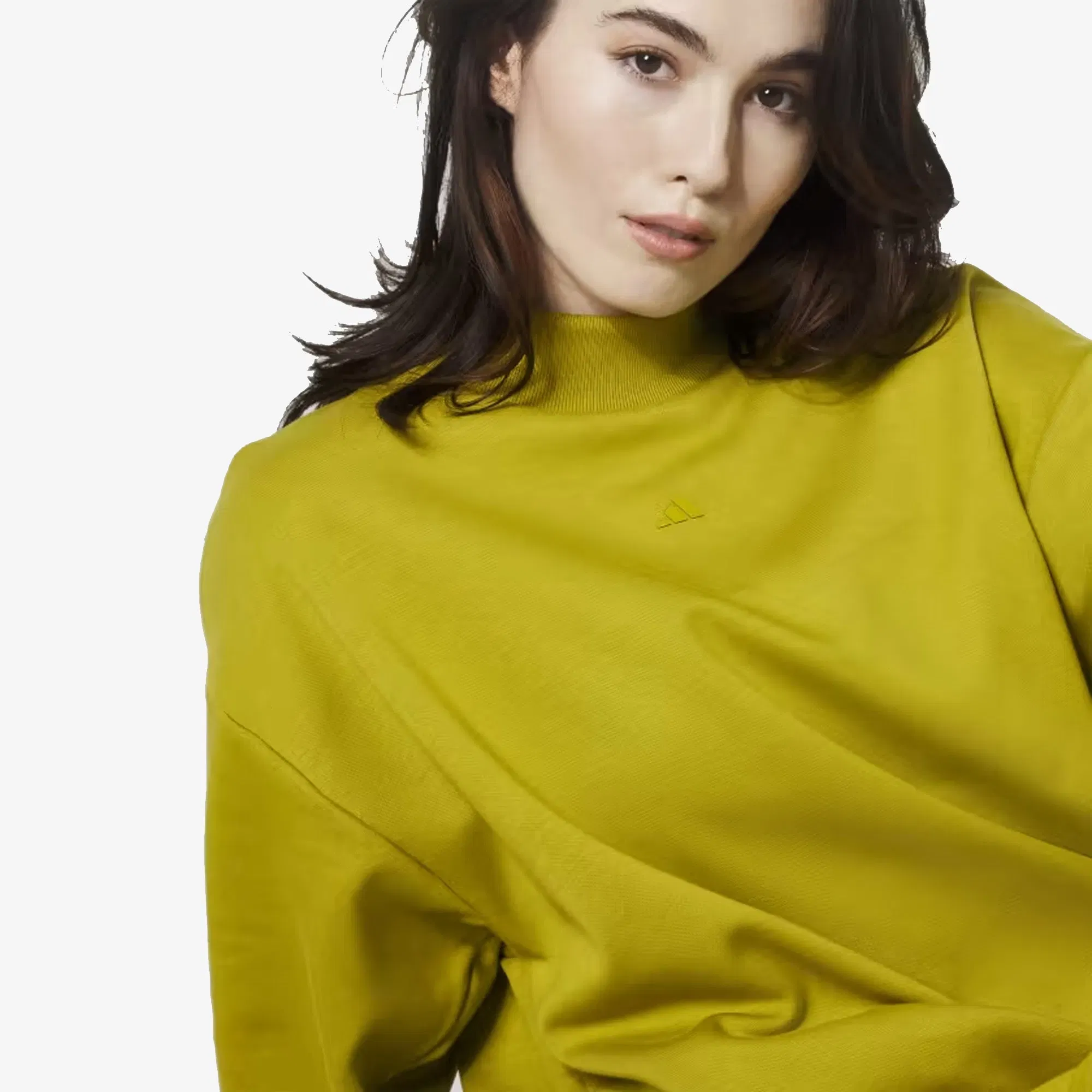 Adidas Originals ADIDAS BASKETBALL 001 CREW NECK SWEAT { OLIVES