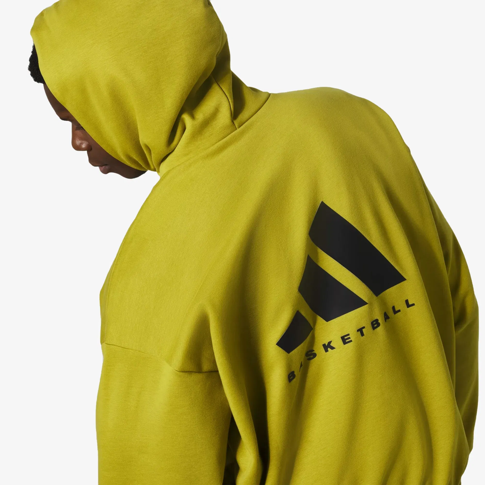 Adidas Originals ONE BASKETBALL FLEECE HOODIE { PULSE OLIVES