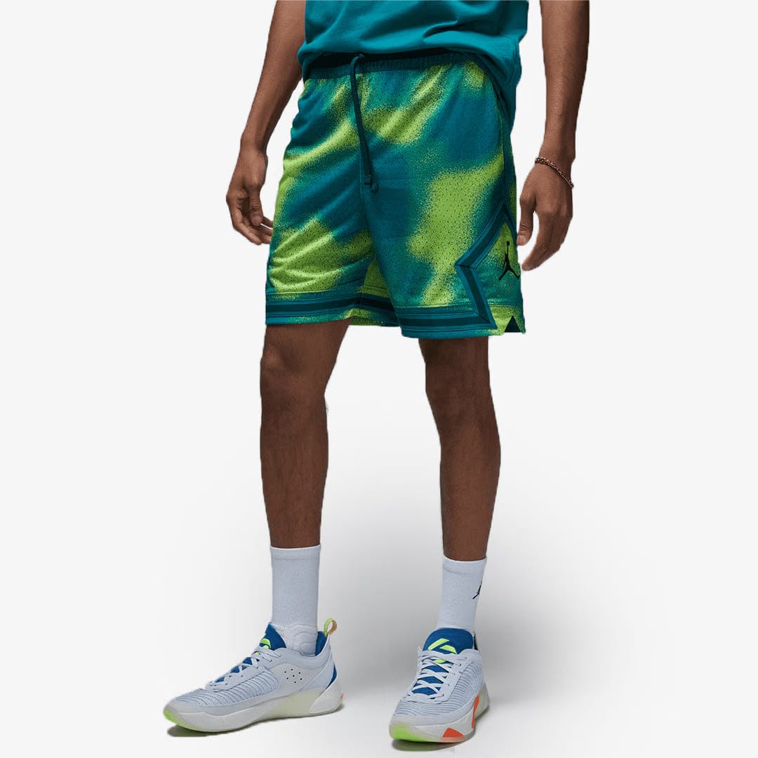 Jordan DIAMOND SHORTS { MIDNIGHT SPRUCE/SKY J TEAL/BLACK