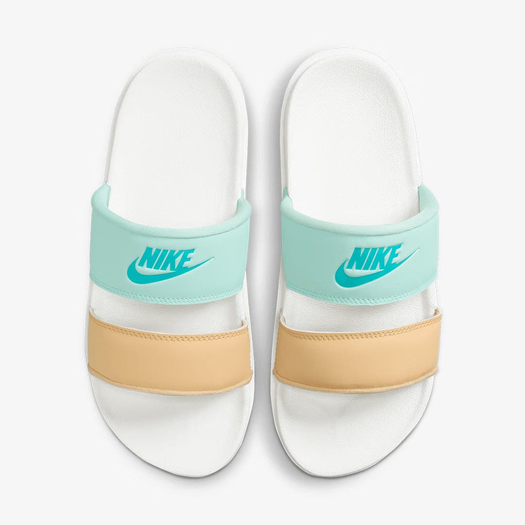Nike OFFCOURT DUO { JADE ICE/TEAL NEBULA-SESAME-SAIL