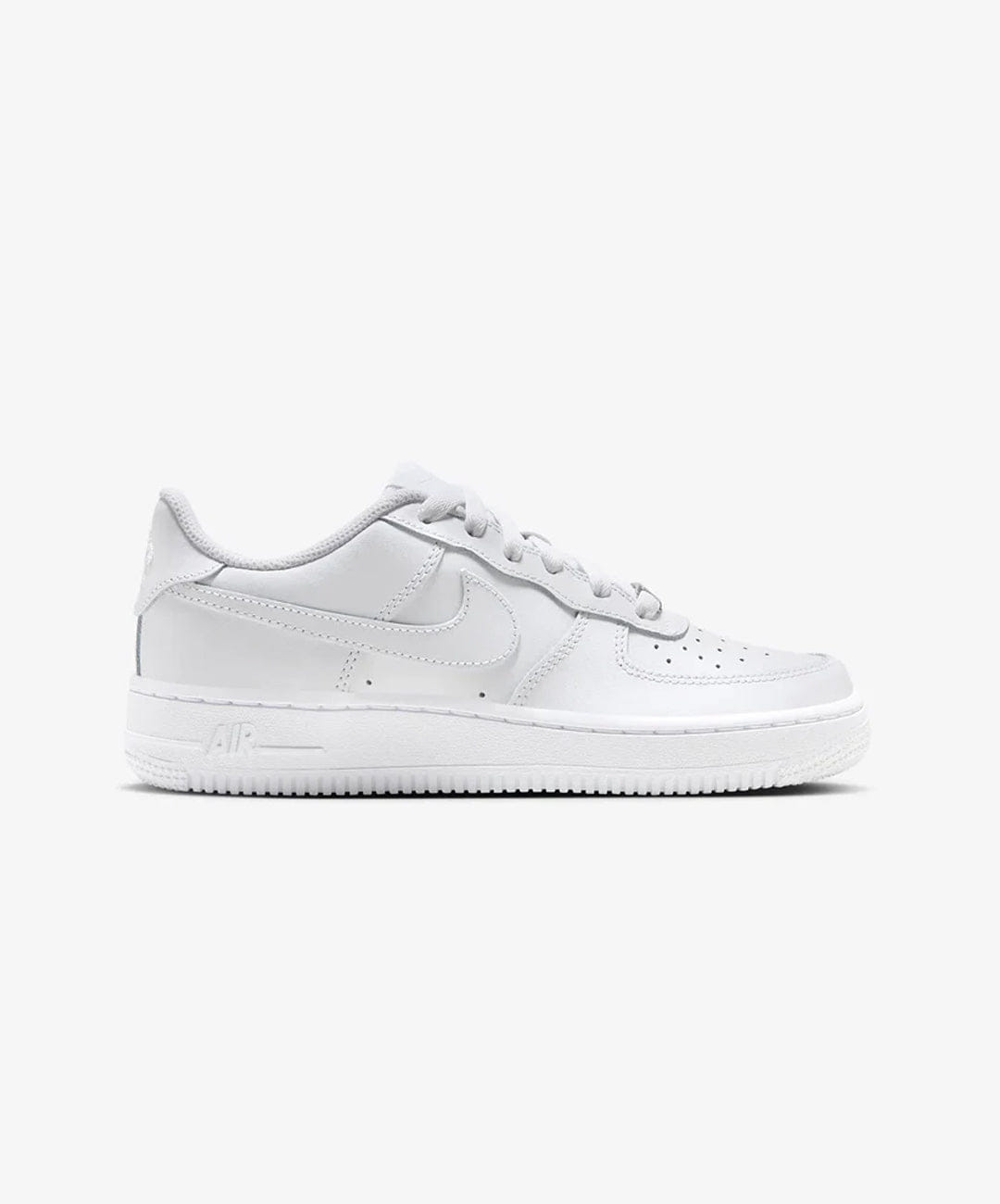 Nike AIR FORCE 1 LE (GS) "WHITE/WHITE/WHITE"
