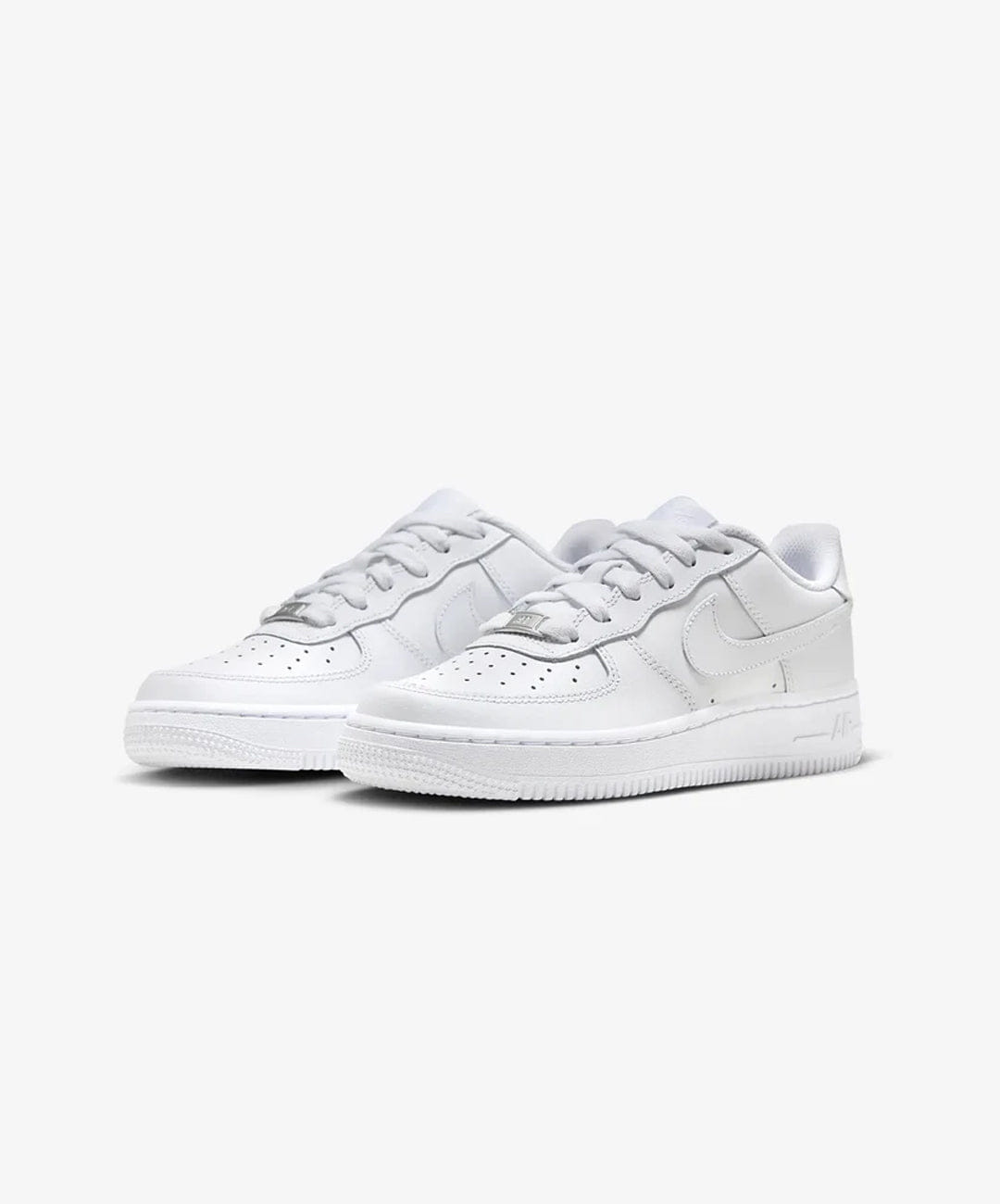 Nike AIR FORCE 1 LE (GS) "WHITE/WHITE/WHITE"