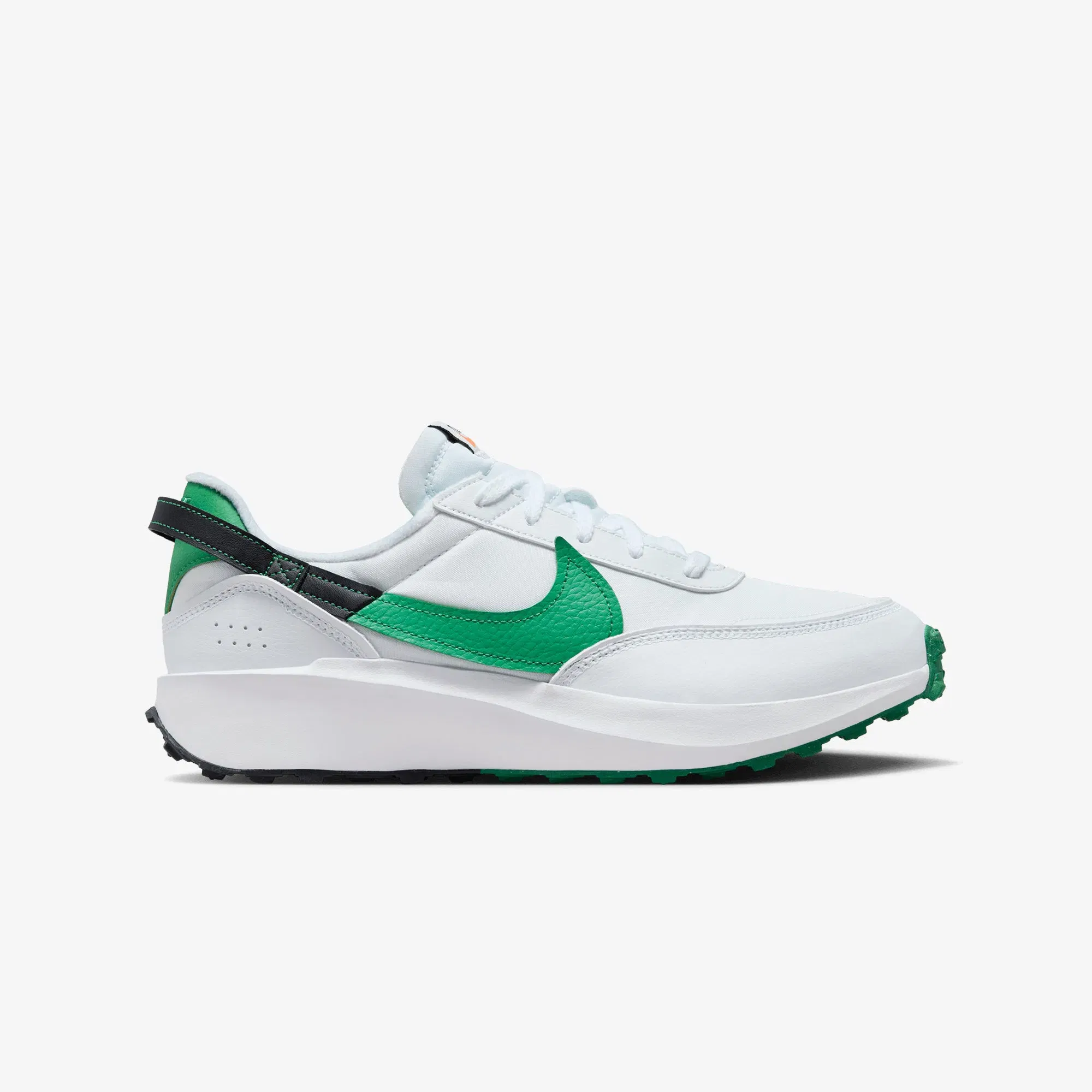 Nike WAFFLE DEBUT { WHITE/STADIUM GREEN-BLACK-WHITE