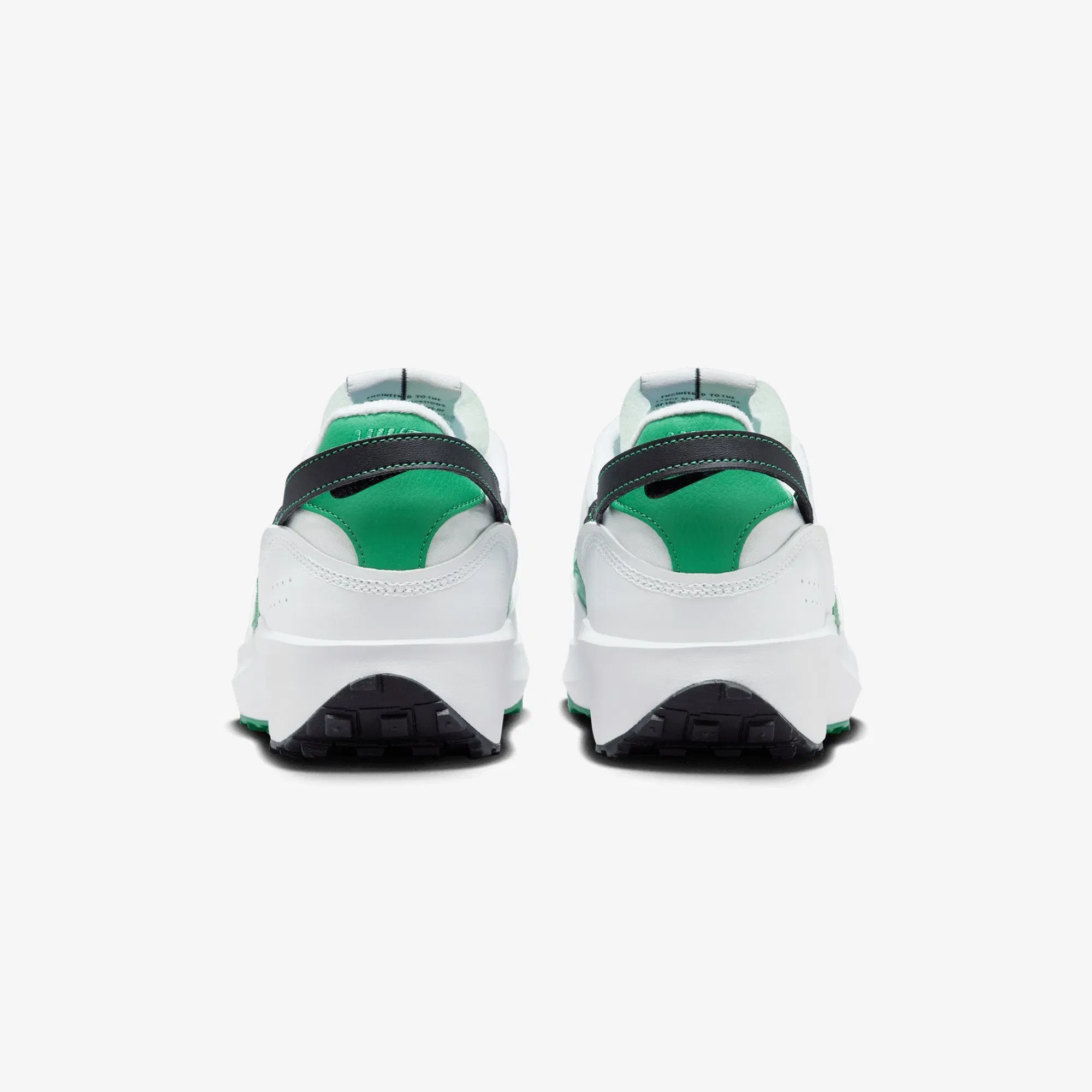Nike WAFFLE DEBUT { WHITE/STADIUM GREEN-BLACK-WHITE
