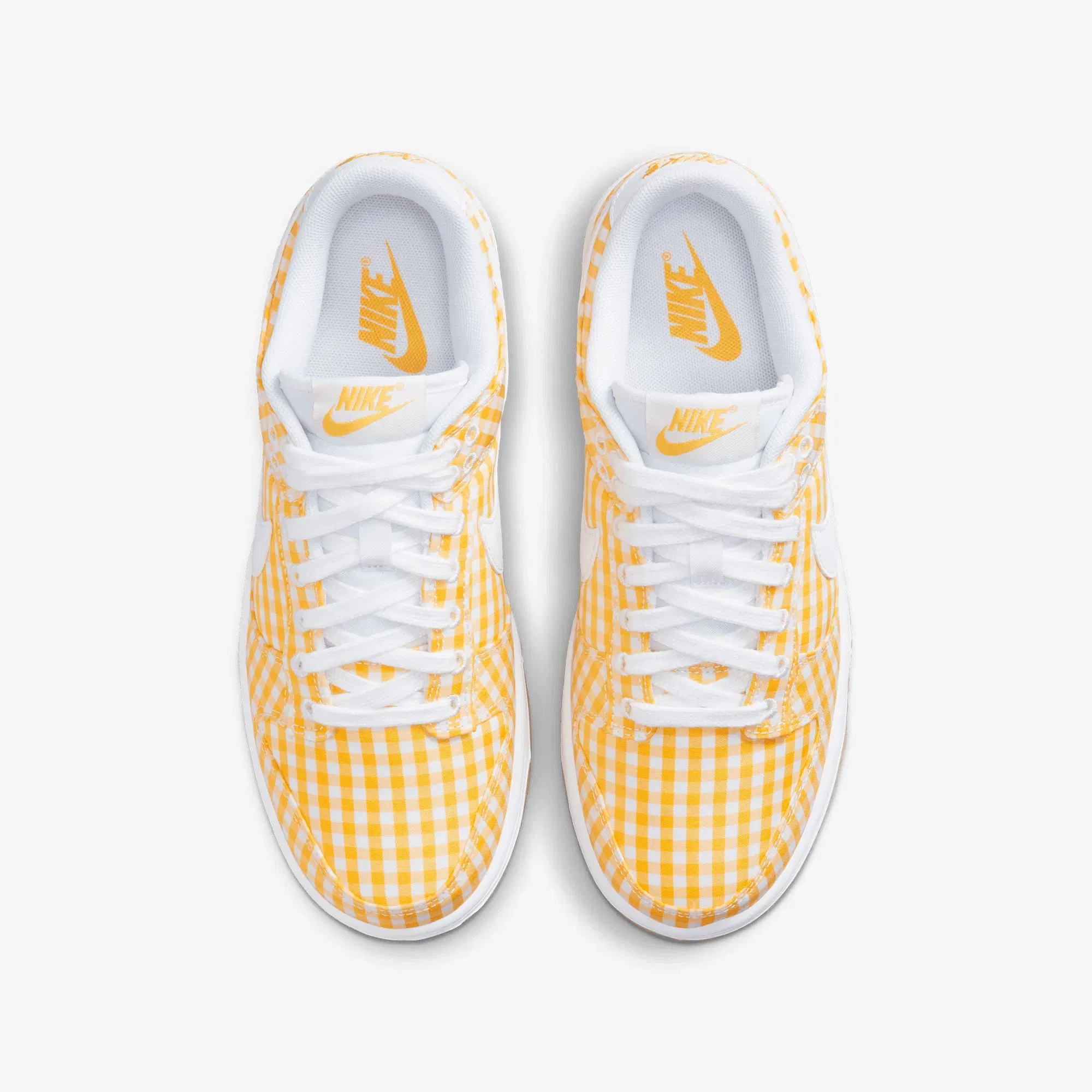 Nike DUNK LOW { VIVID SULFUR/WHITE-GUM LIGHT BROWN