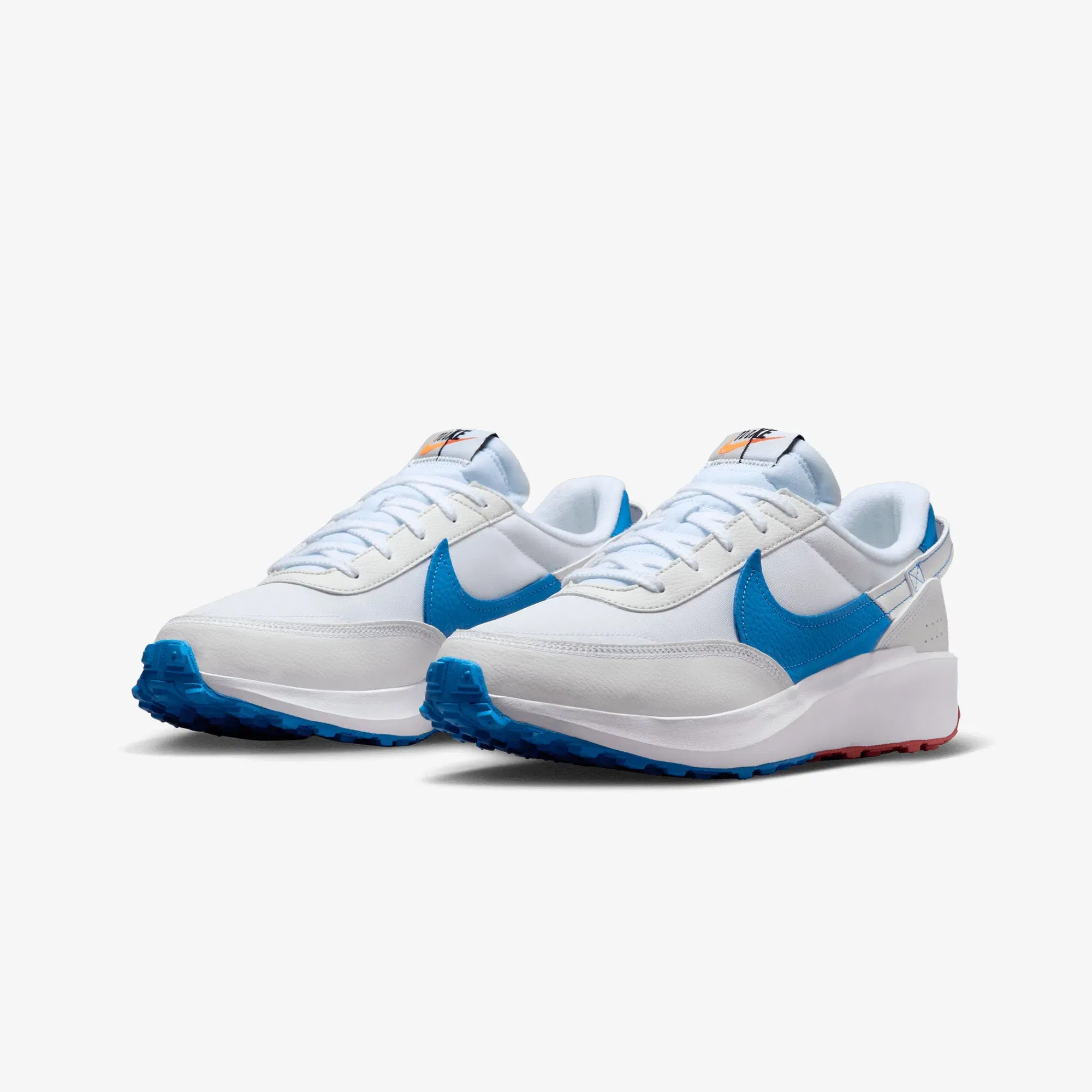 Nike WAFFLE DEBUT { WHITE/LT PHOTO BLUE-SUMMIT WHITE