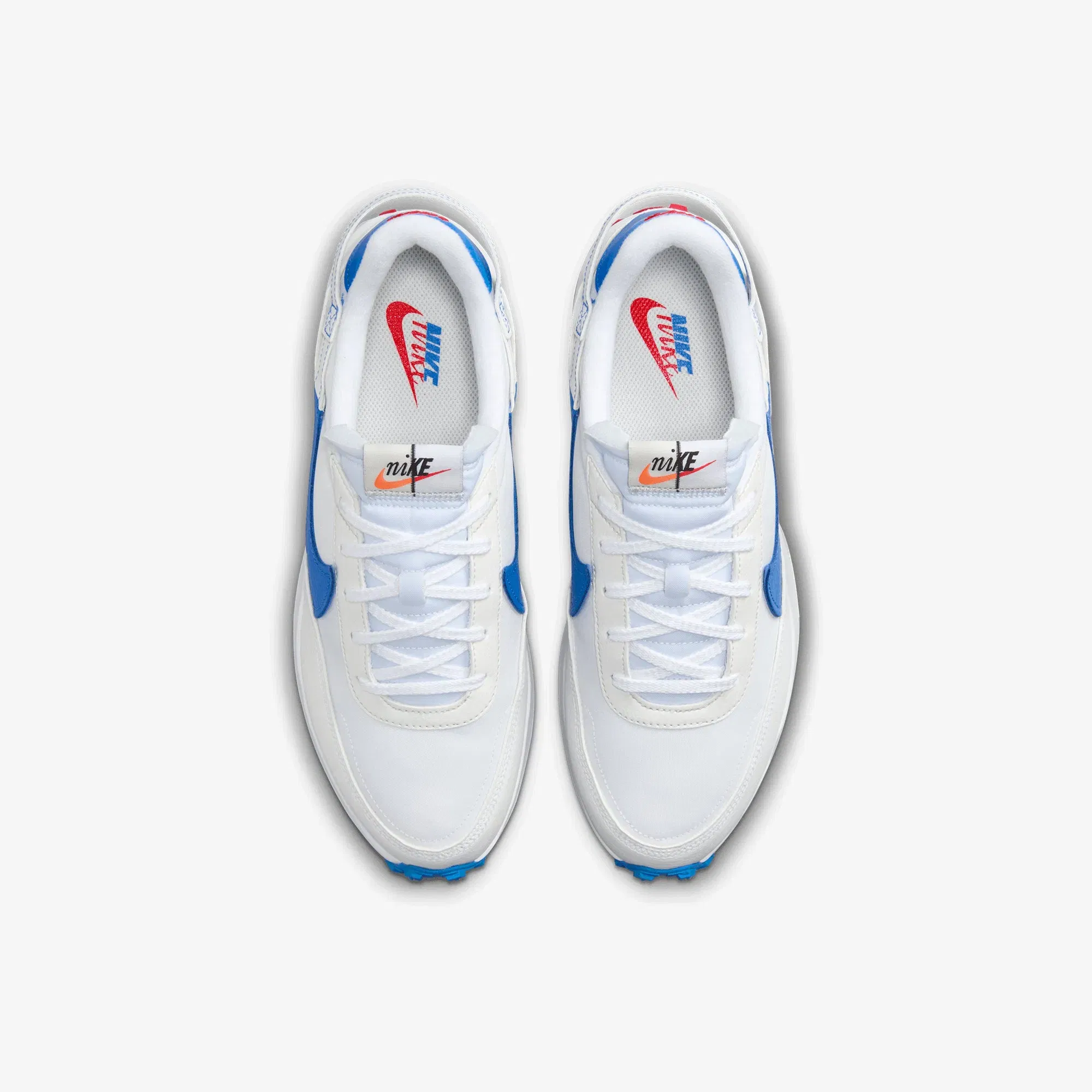 Nike WAFFLE DEBUT { WHITE/LT PHOTO BLUE-SUMMIT WHITE