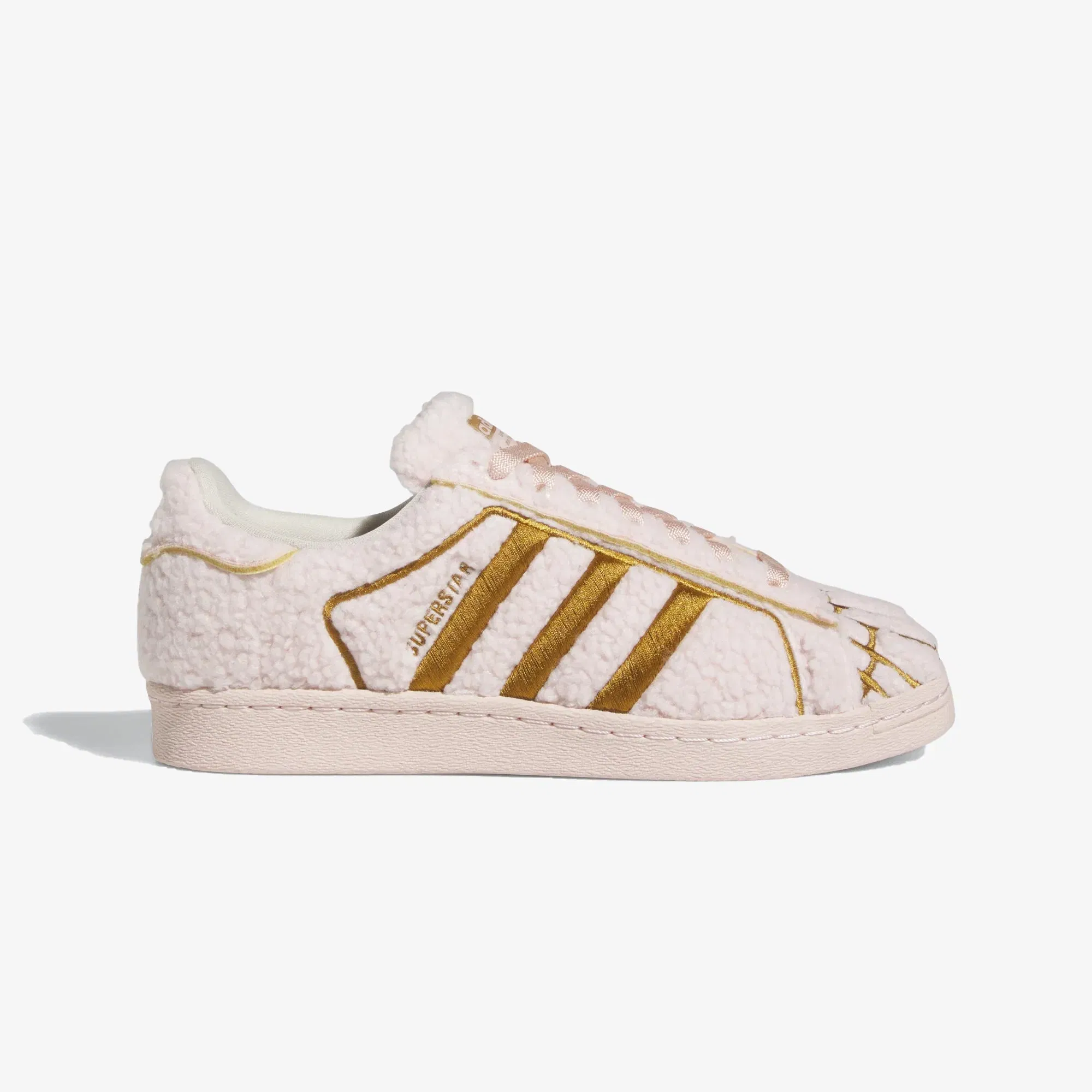 Adidas Originals TENIS SUPERSTAR CONCHAS { ICEY PINK/MESA/CREAM WHITE