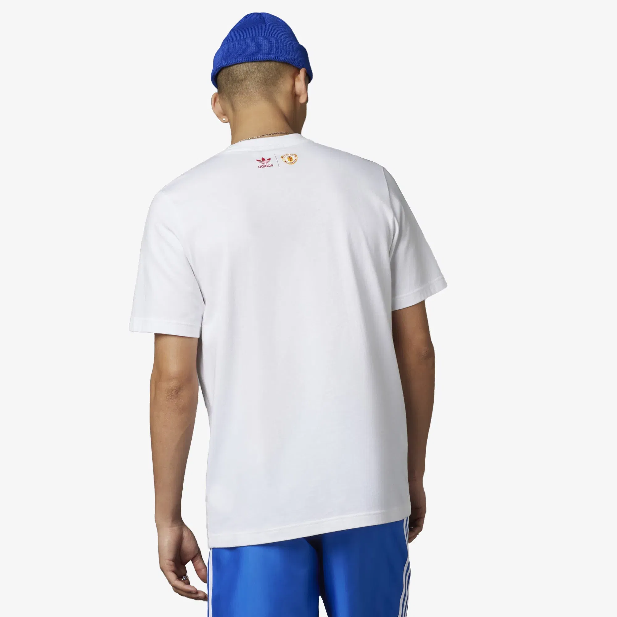 Adidas Originals MANCHESTER UNITED OG TREFOIL T-Shirt { WHITE