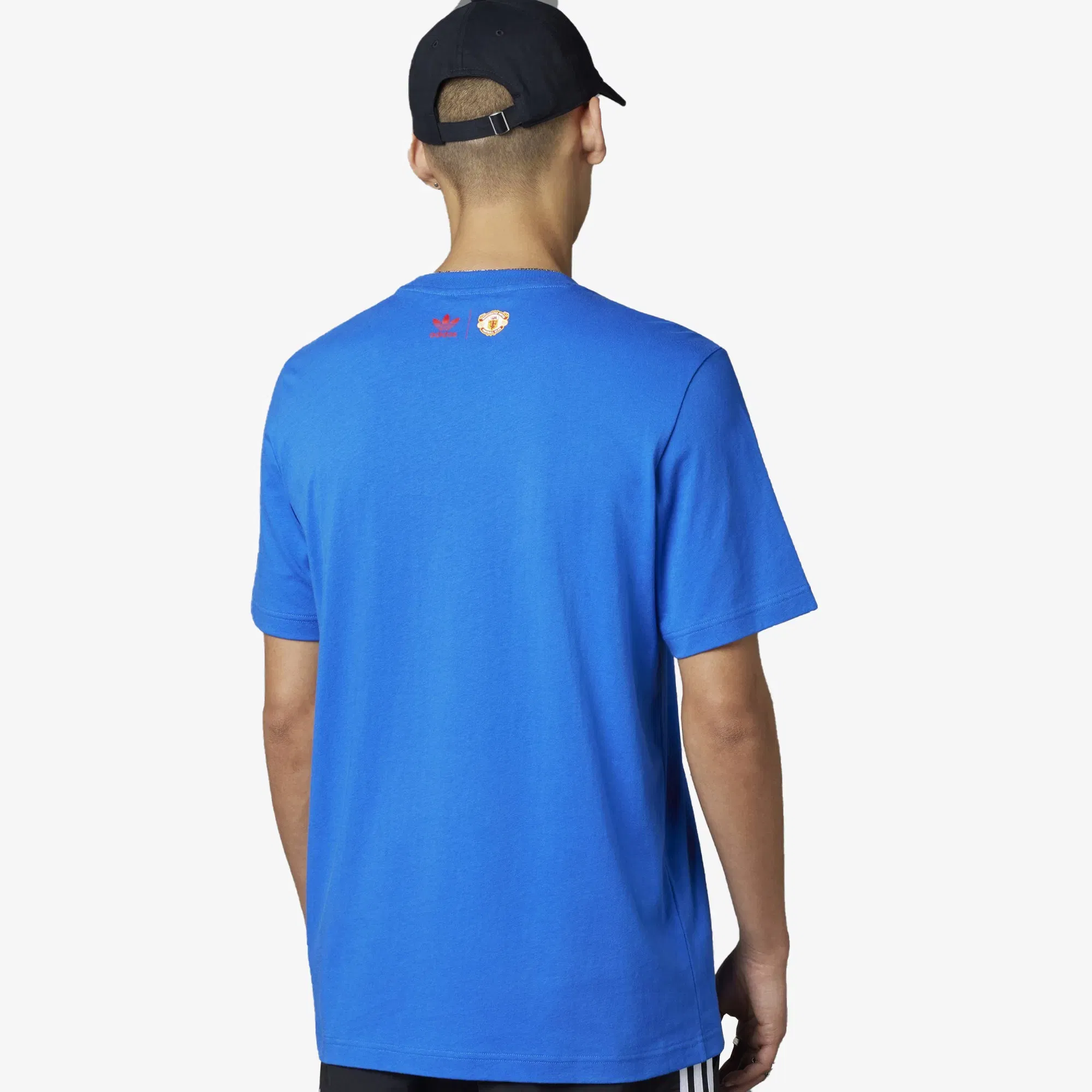 Adidas Originals MANCHESTER UNITED OG TREFOIL T-Shirt { BLUE