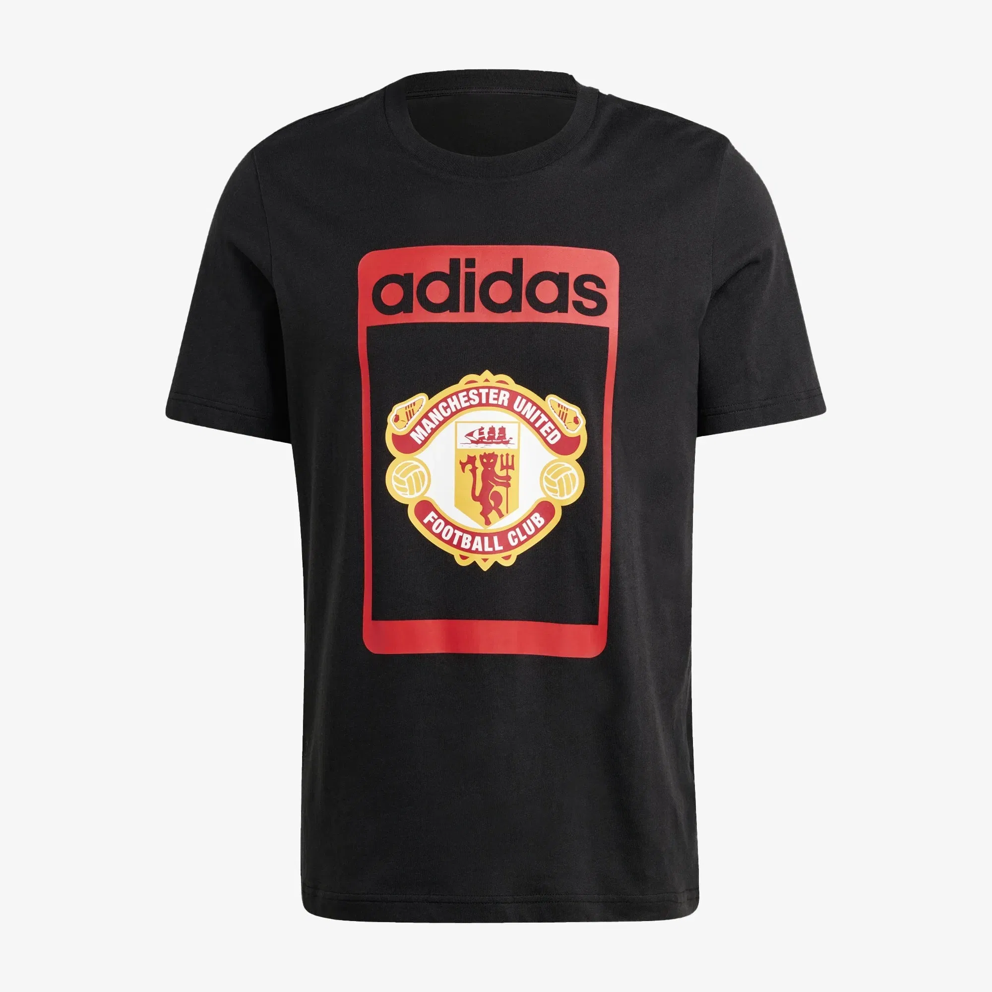 Adidas Originals MANCHESTER UNITED OG GRAPHIC T-Shirt { BLACK
