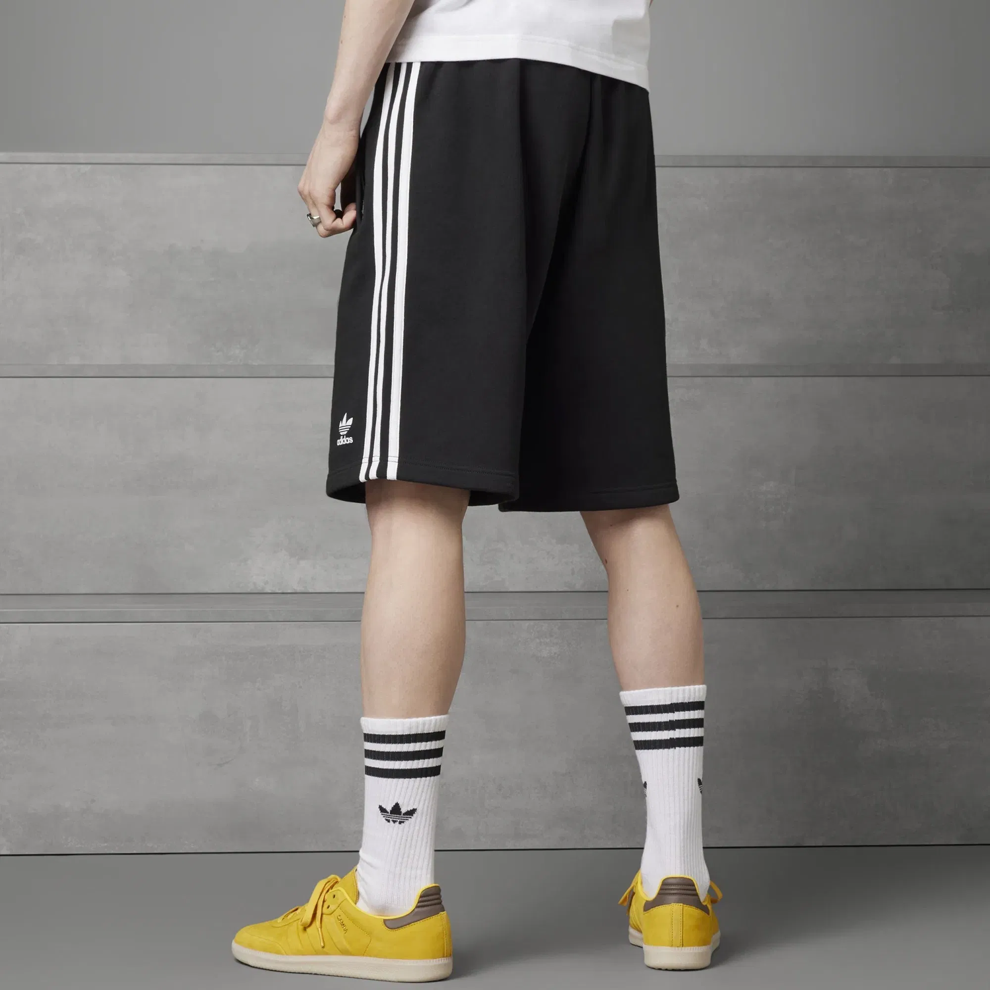 Adidas Originals MANCHESTER UNITED OG SWEAT SHORTS { BLACK