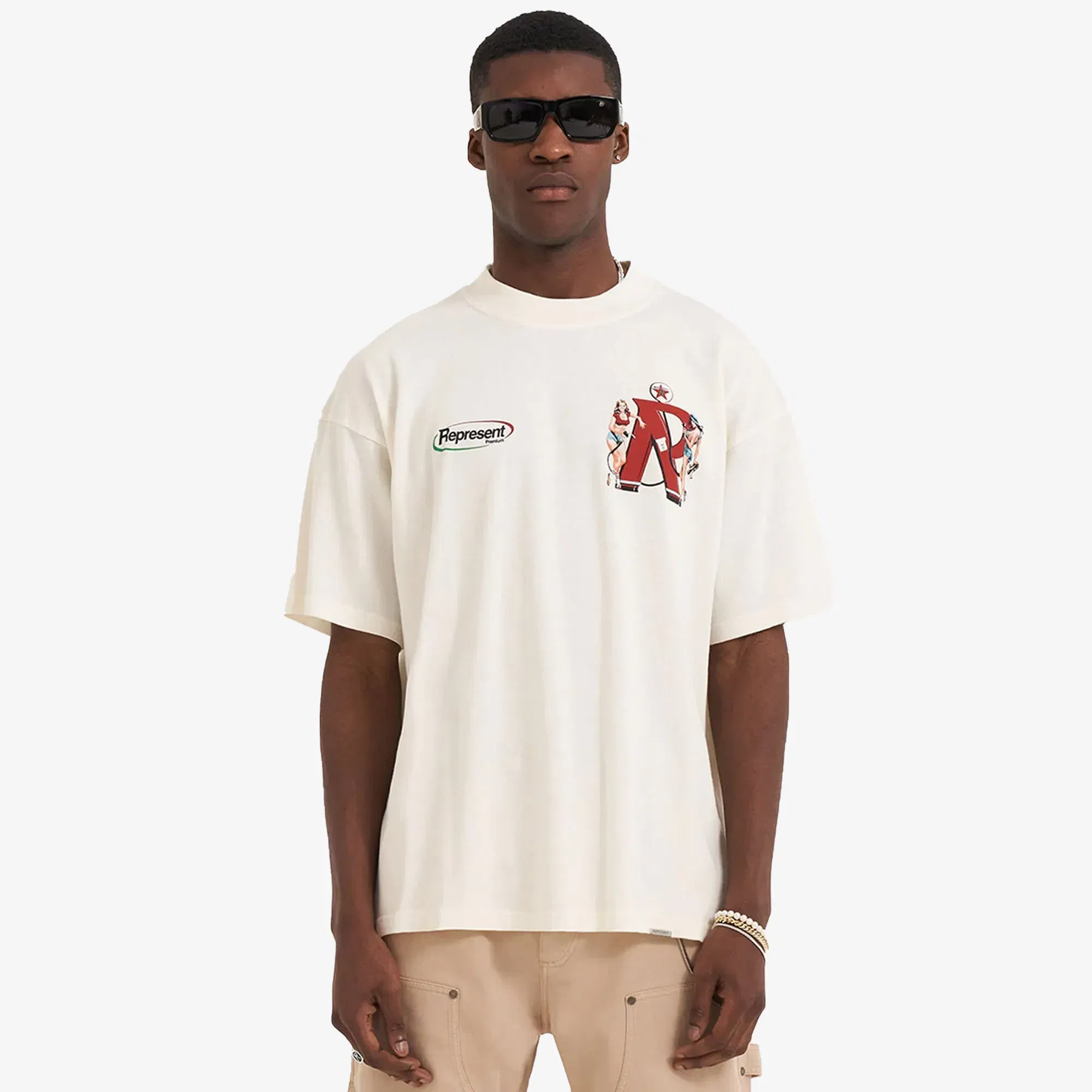 Represent PREMIUM T-SHIRT { FLAT WHITE