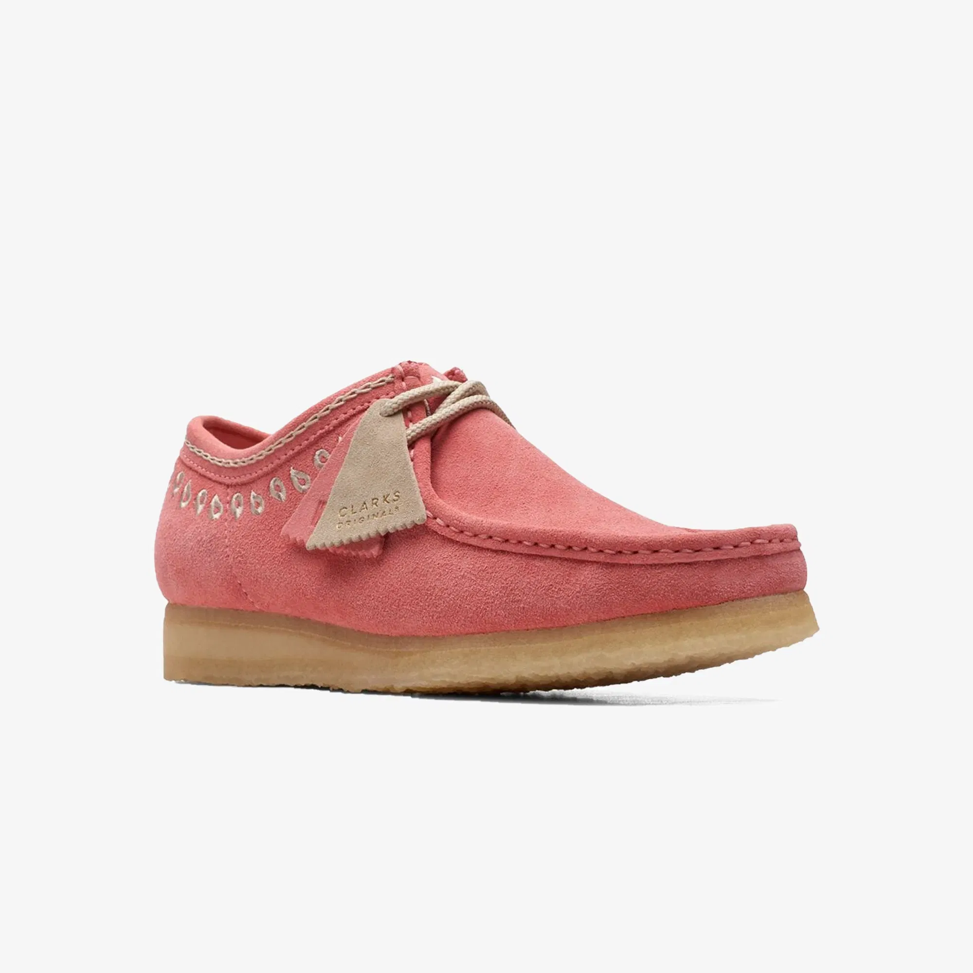 Clarks Originals WALLABEE { PINK