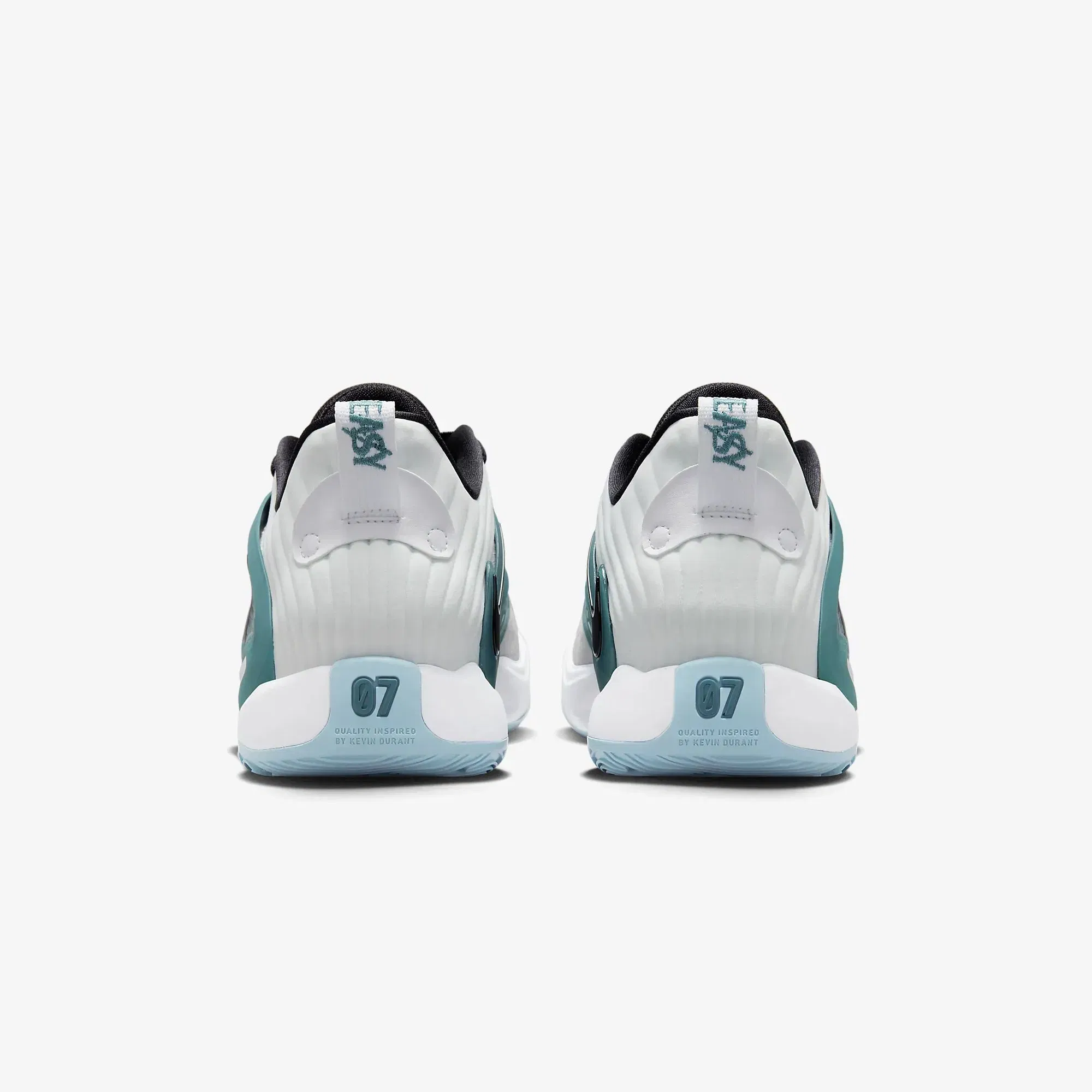 Nike KD15 EP { WHITE/BLACK-VOLT-PHOTON DUST