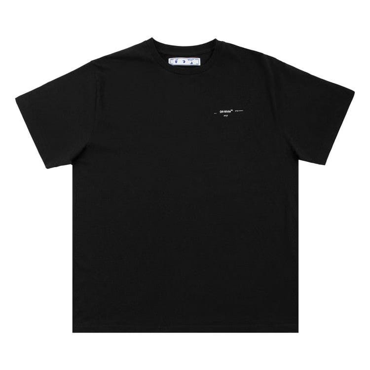 OFF-WHITE Edouard Manet Boat Studio Claude Monet Arrows Oversized Fit T-Shirt Black Multi