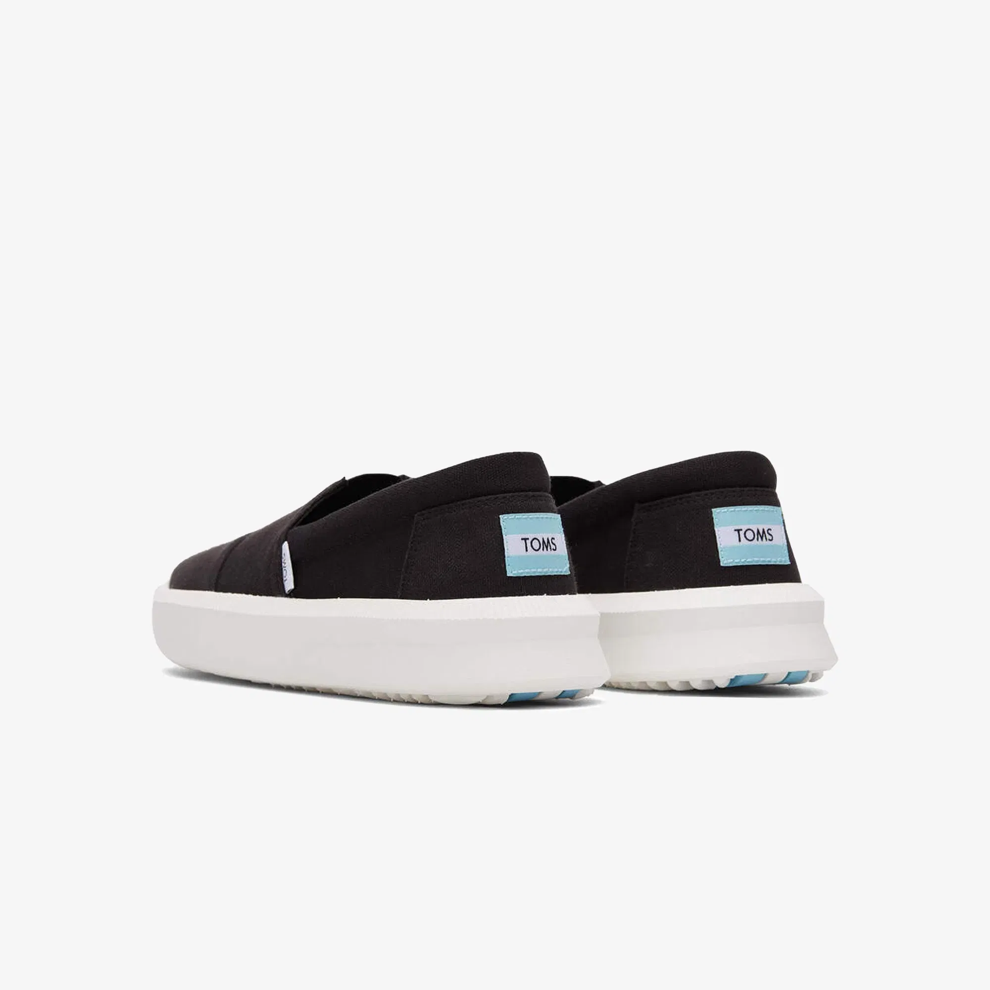 Toms ROVER TRAINERS RECYCLED COTTON { BLACK