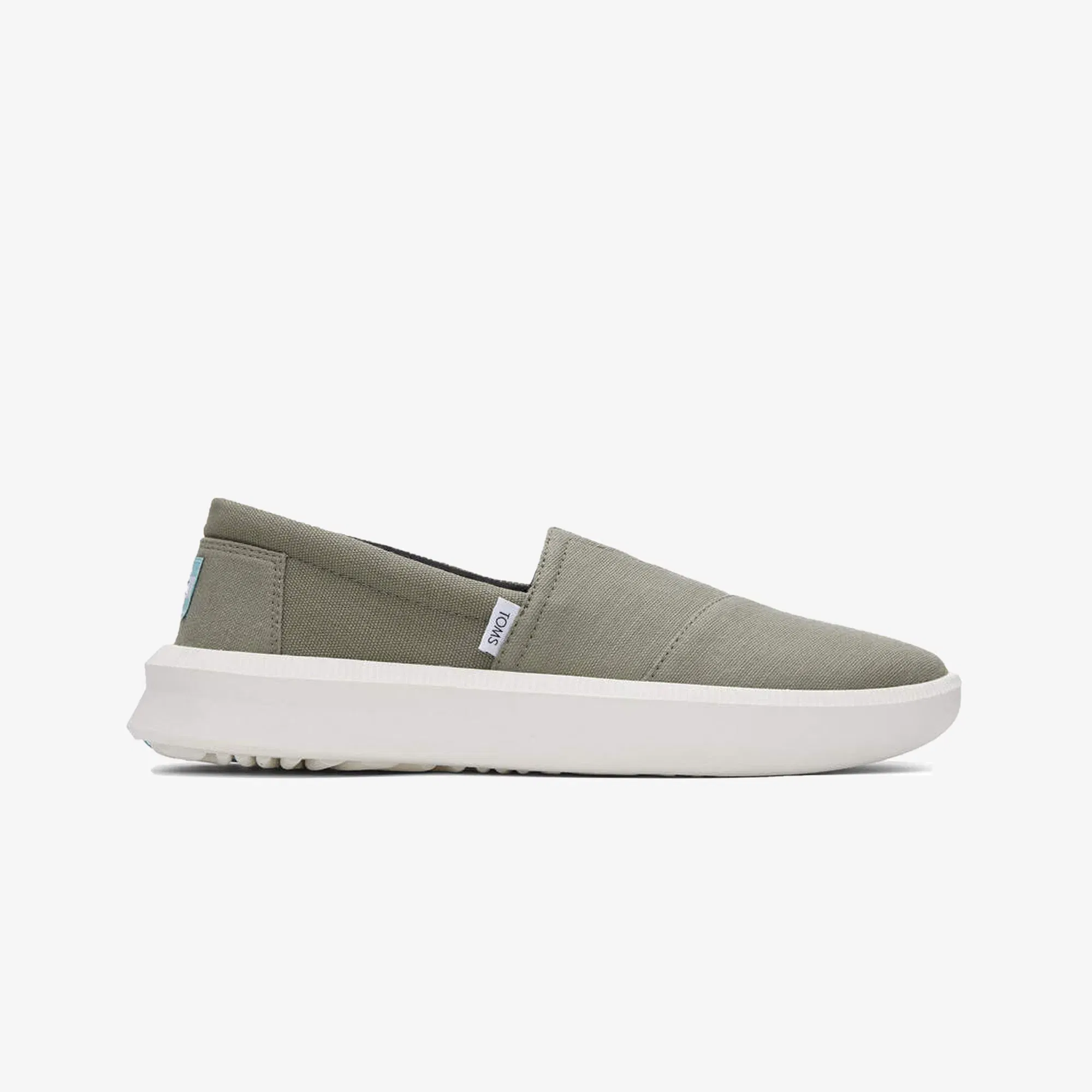 Toms ROVER TRAINERS RECYCLED COTTON { VETIVER GREY