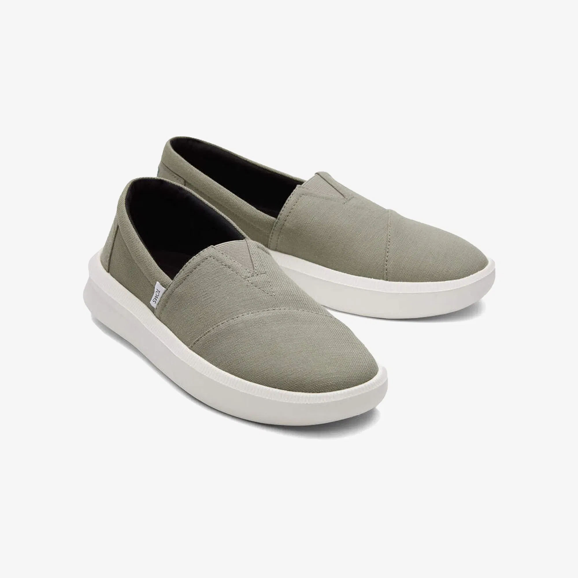 Toms ROVER TRAINERS RECYCLED COTTON { VETIVER GREY