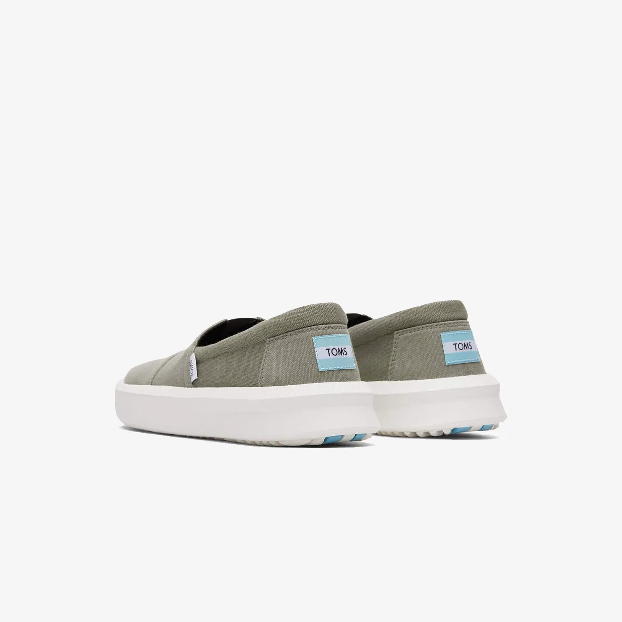 Toms ROVER TRAINERS RECYCLED COTTON { VETIVER GREY