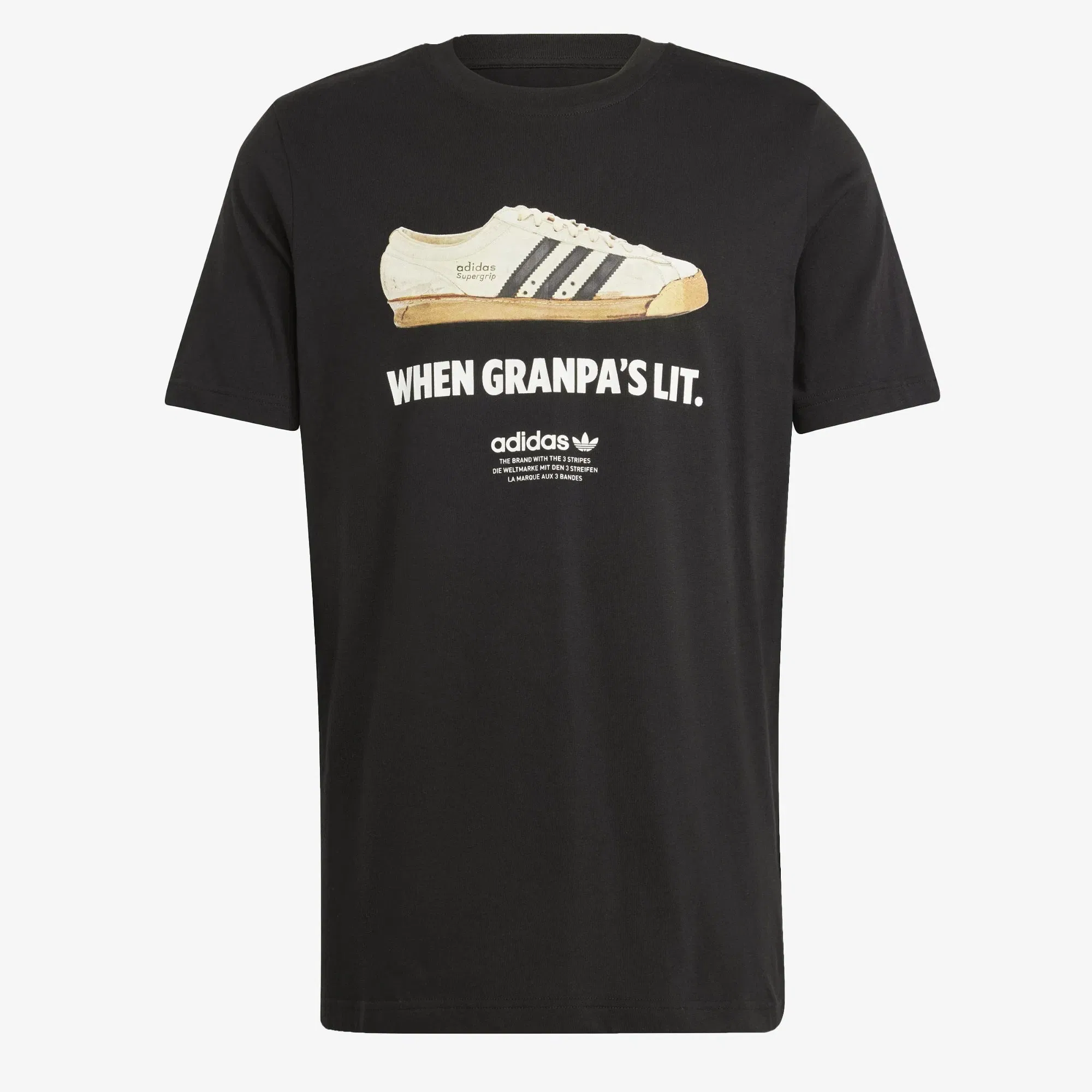 Adidas Originals GRAPHICS NEW AGE T-Shirt { BLACK