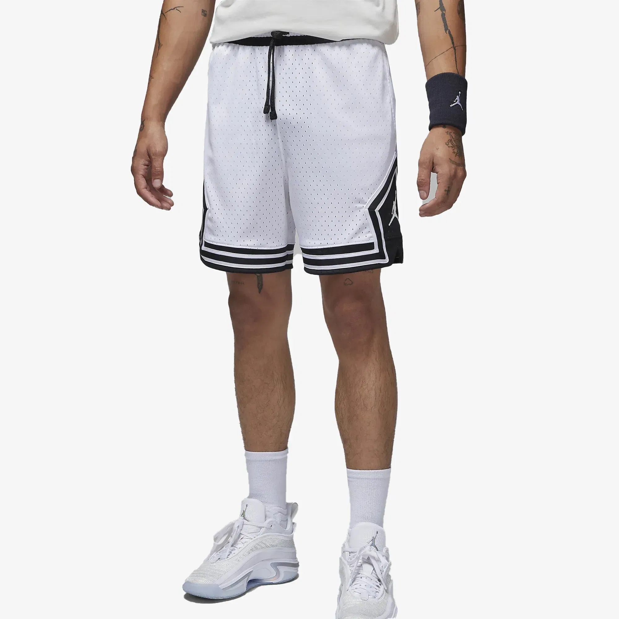 Jordan DRI-FIT SPORT { WHITE/BLACK