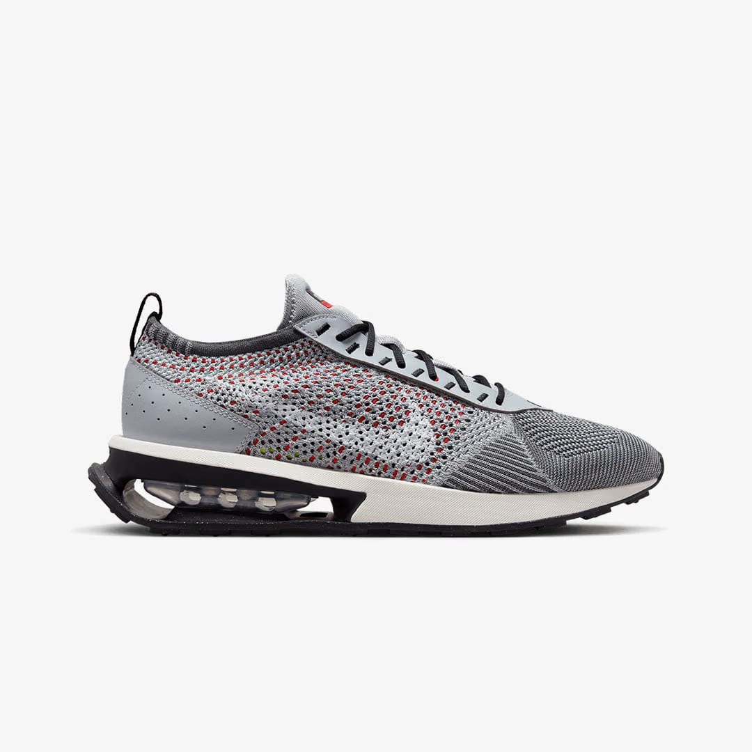 Nike AIR MAX FLYKNIT RACER { WOLF GREY/WHITE-BLACK-DARK GREY