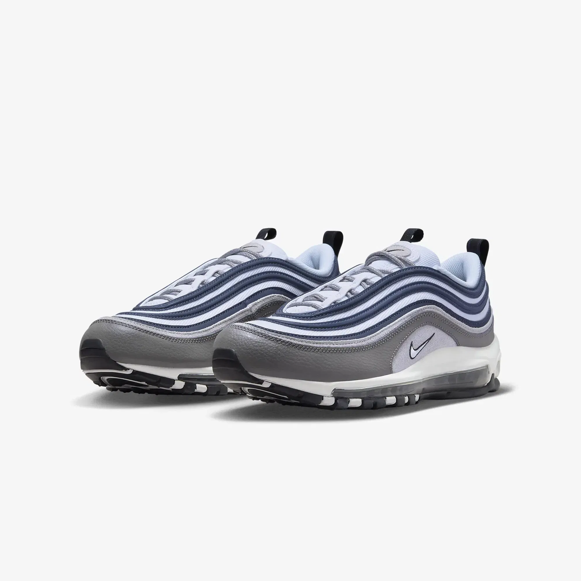 Nike AIR MAX 97 SE { FLAT PEWTER/WHITE-LIGHT BONE-BLACK
