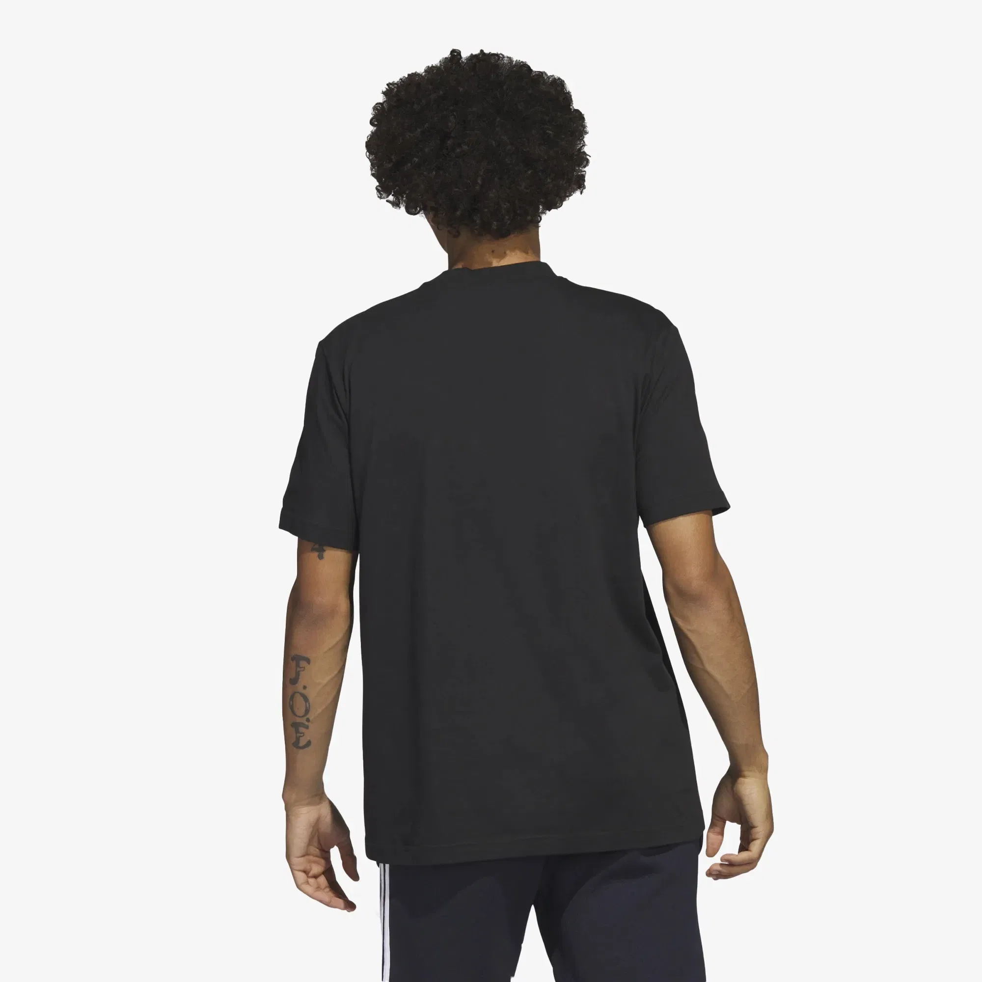 Adidas Originals TRAE HC GRAPHIC T-Shirt { BLACK
