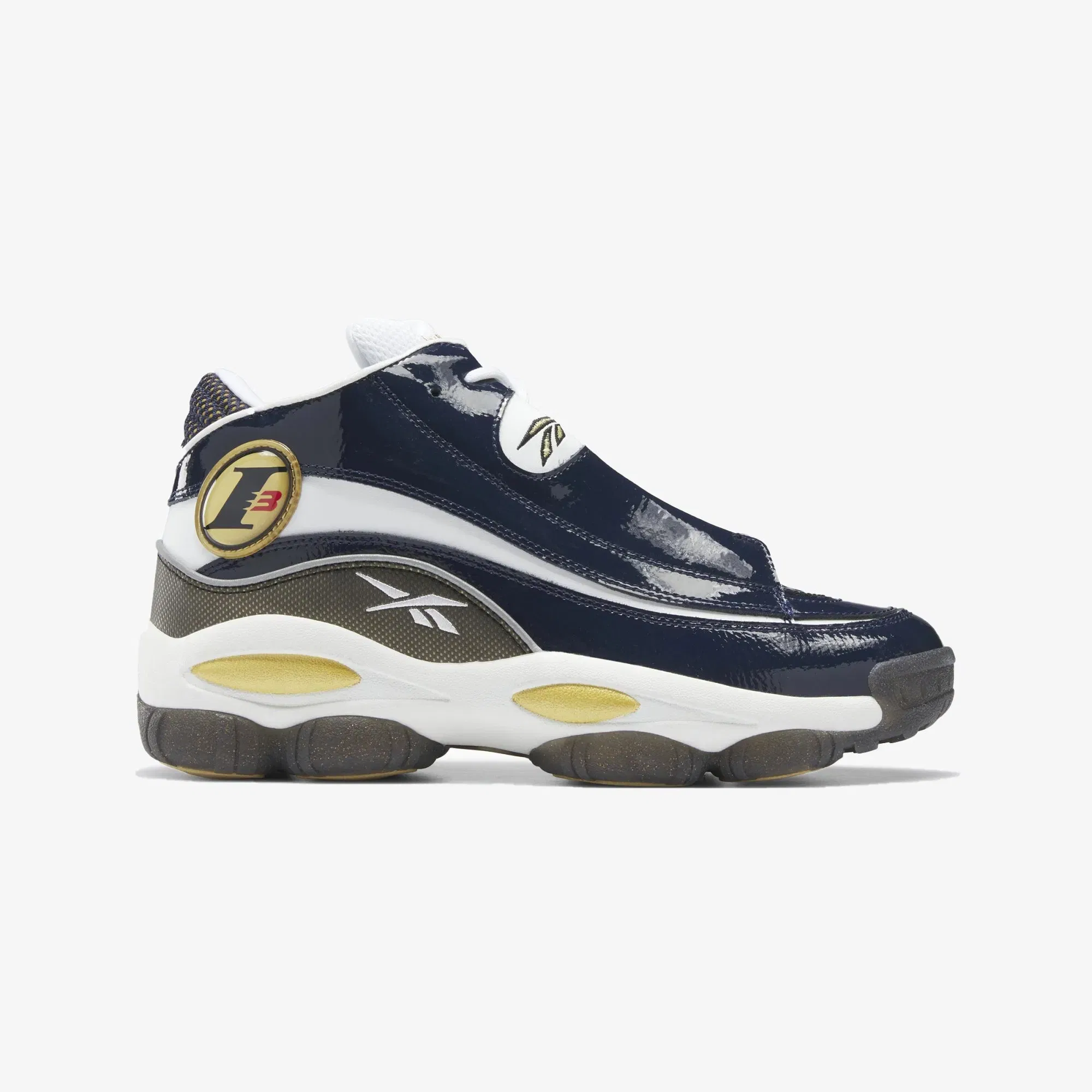 Reebok THE ANSWER DMX BASKETBALL { NAVY/WHITE