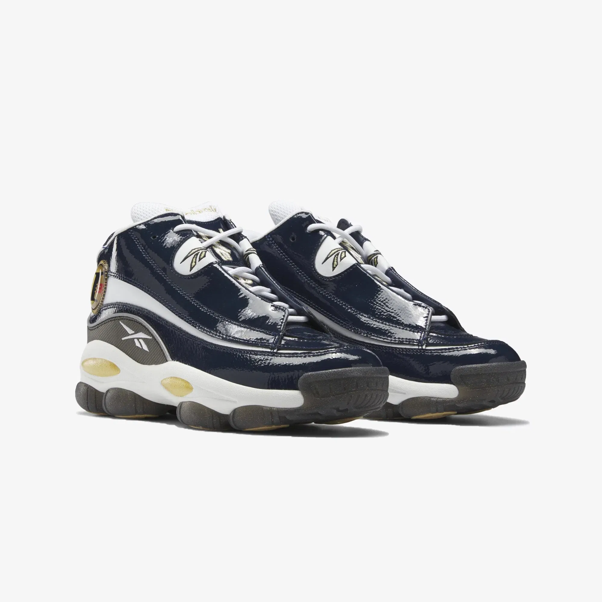 Reebok THE ANSWER DMX BASKETBALL { NAVY/WHITE