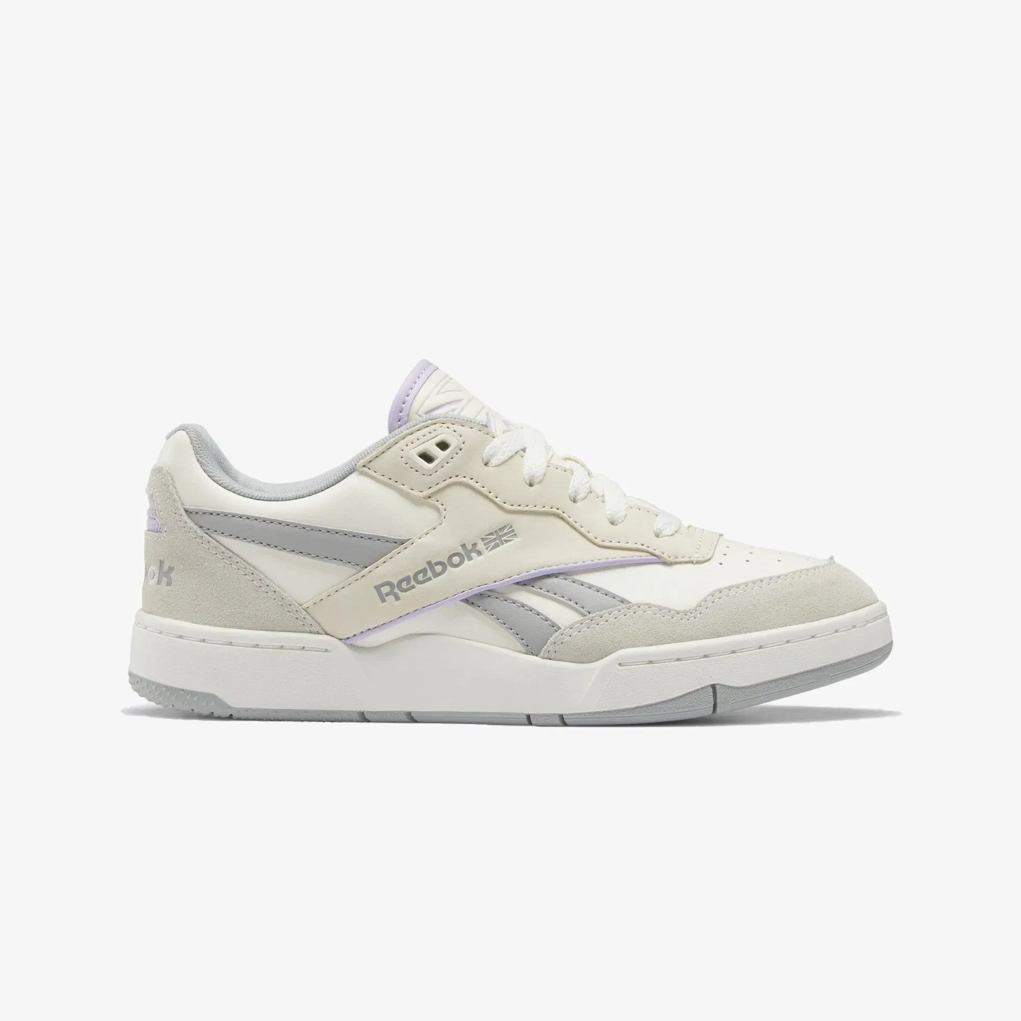 Reebok BB 4000 II { PURE GREY 3/PURPLE