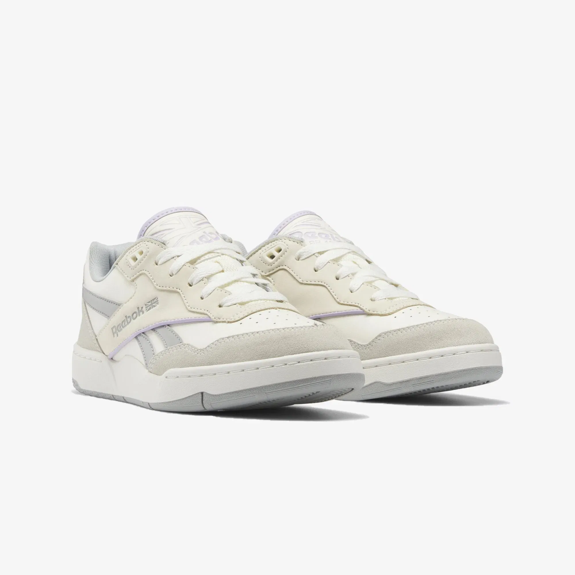 Reebok BB 4000 II { PURE GREY 3/PURPLE