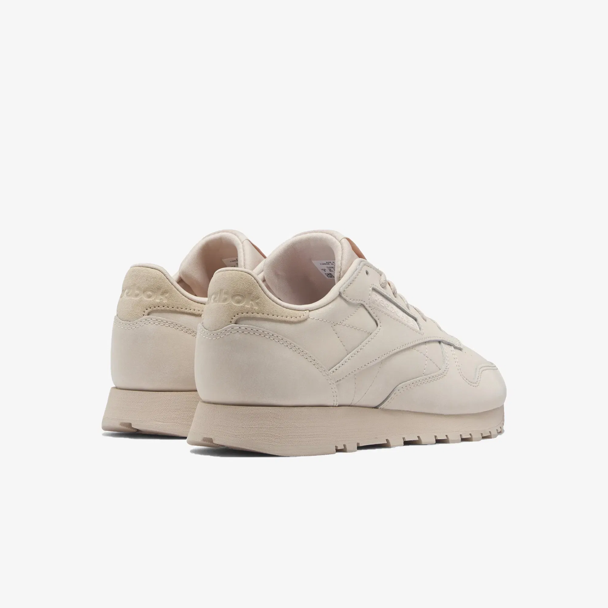 Reebok CLASSIC LEATHER { SOFT ECRU