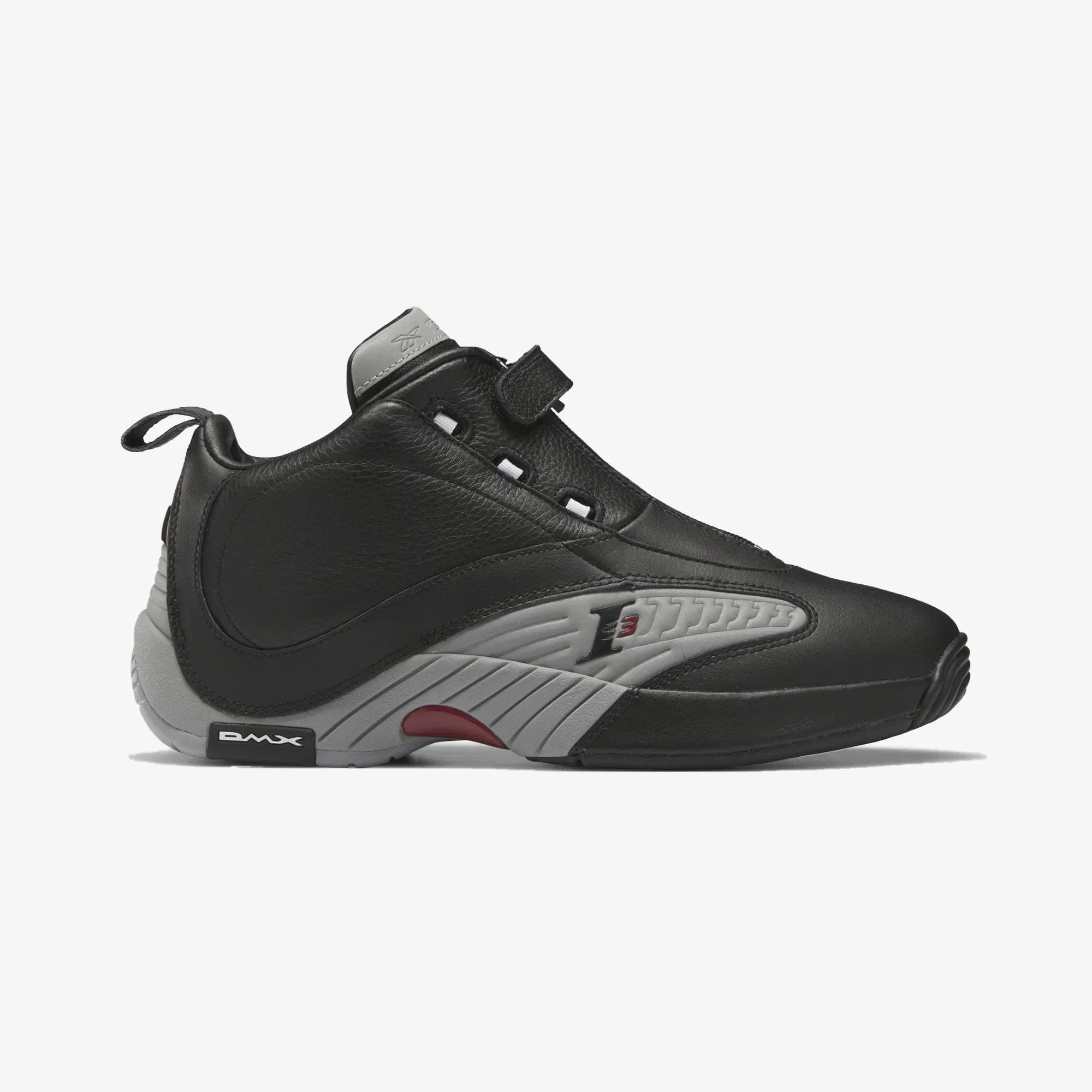 Reebok ANSWER IV { CORE BLACK/FLASH RED