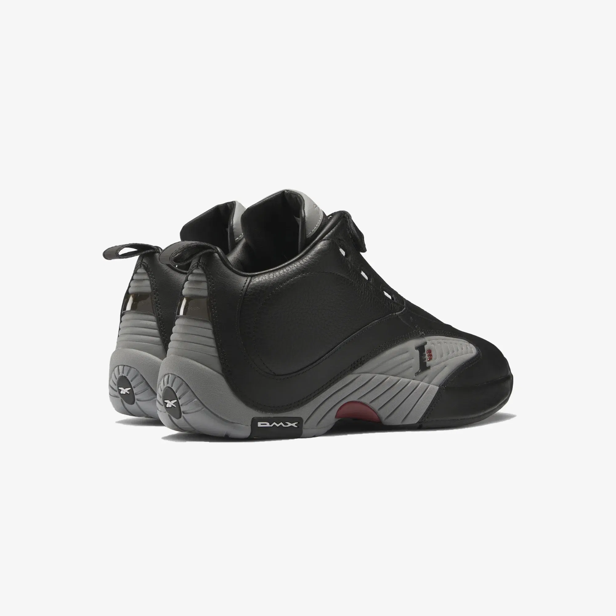 Reebok ANSWER IV { CORE BLACK/FLASH RED