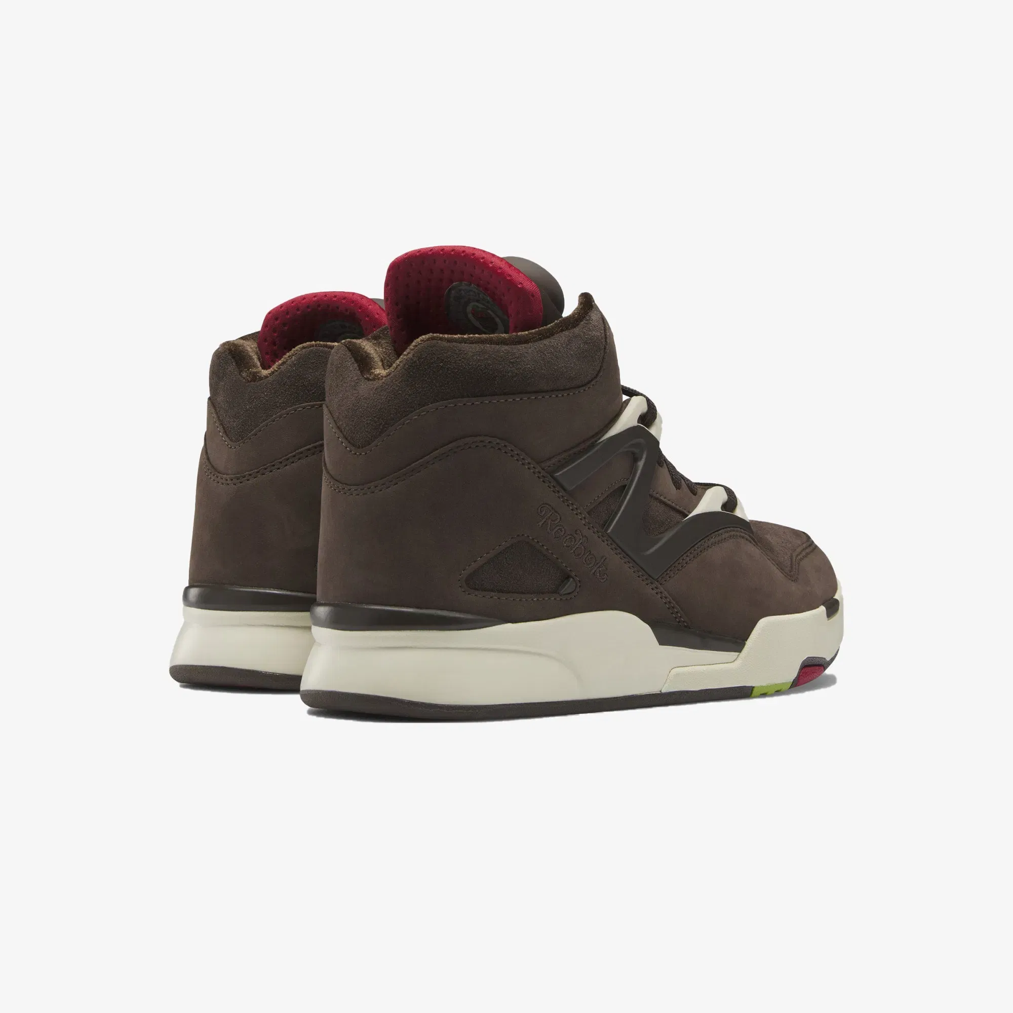 Reebok PUMP OMNI ZONE { GRIZZLY BROWN/DARK BROWN