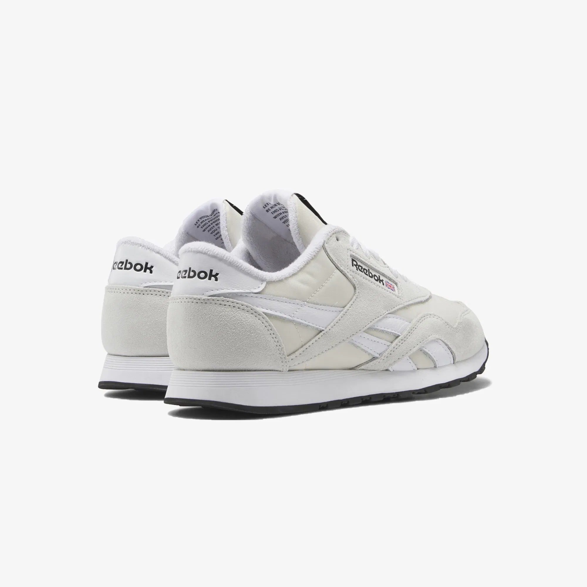 Reebok CLASSIC NYLON { MORNING FOG/WHITE