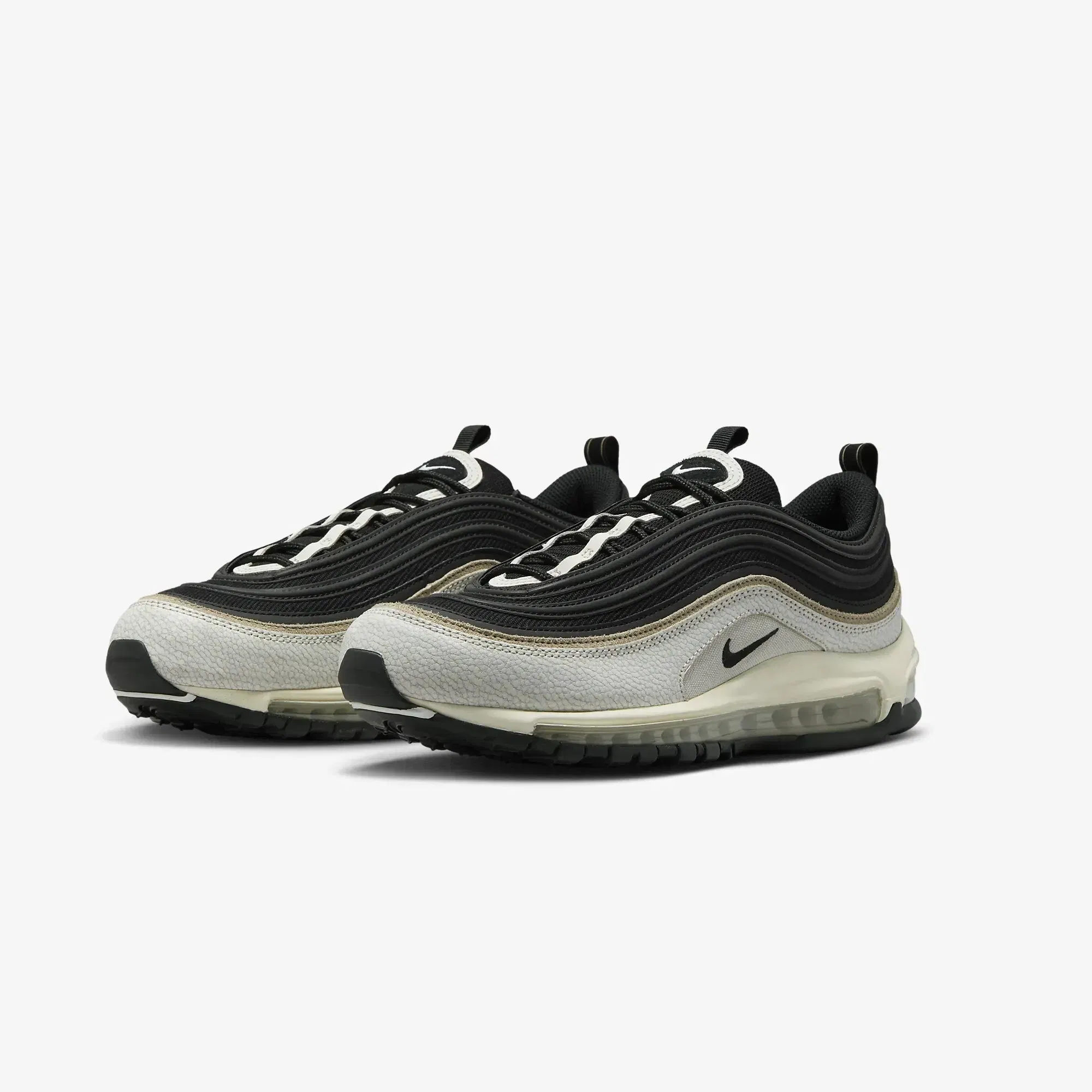 Nike AIR MAX 97 SE { LIGHT BONE/BLACK-KHAKI-SAIL