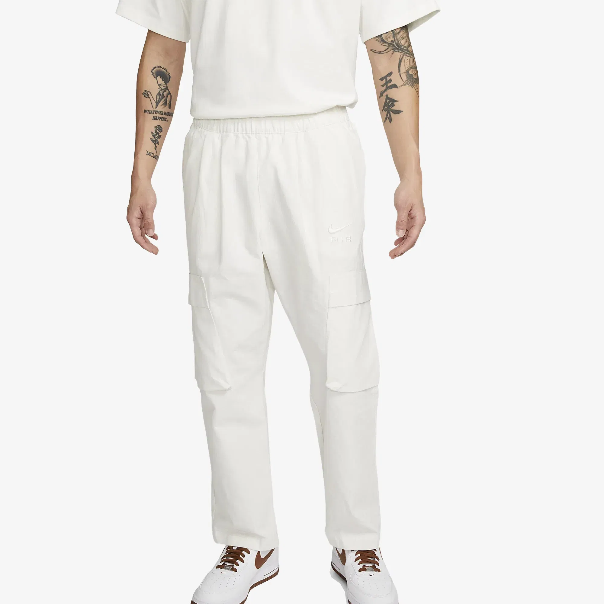 Nike WOVEN CARGO PANTS { WHITE/SAIL