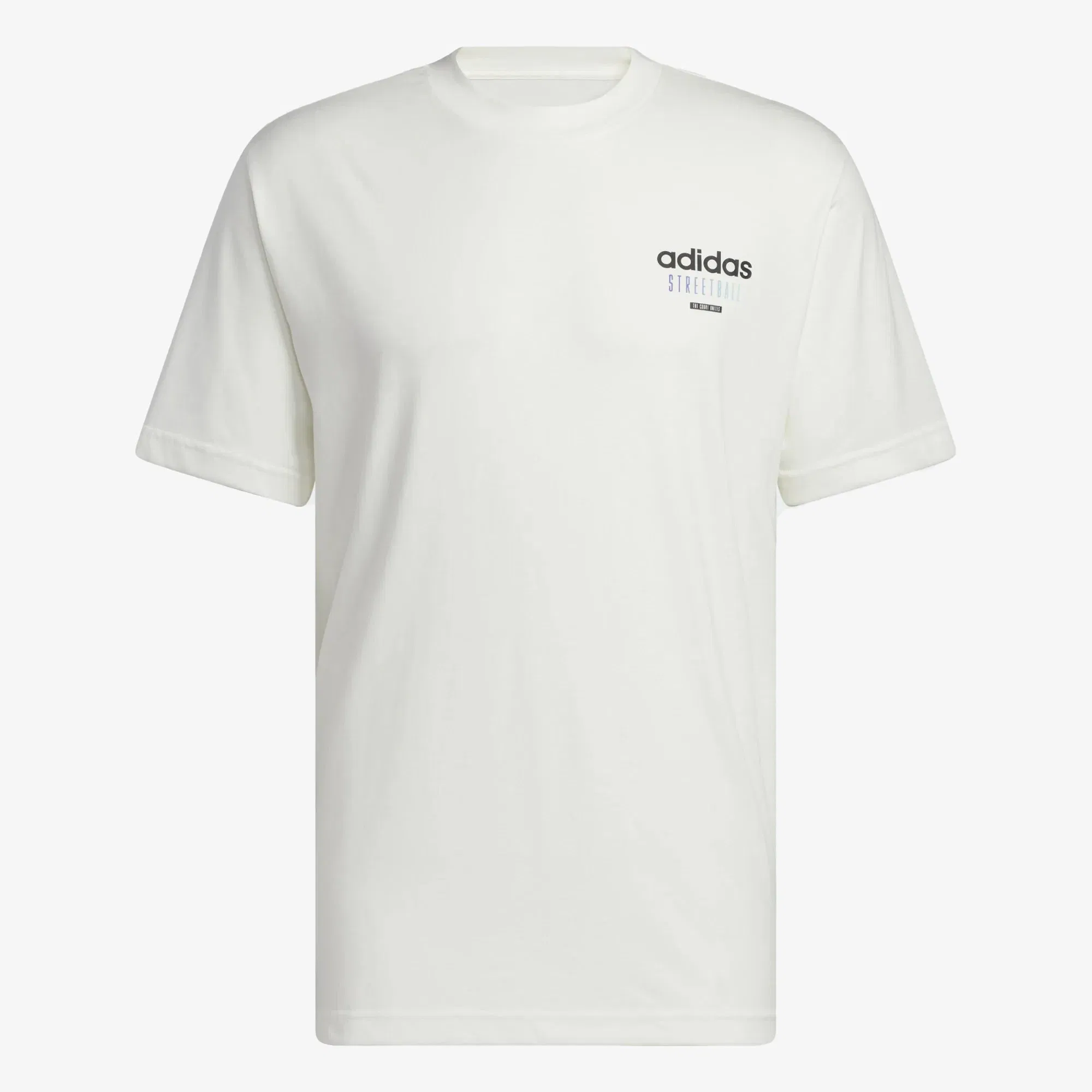 Adidas Originals BASKETBALL STREETBALL GRAPHIC T-Shirt { OFF WHITE
