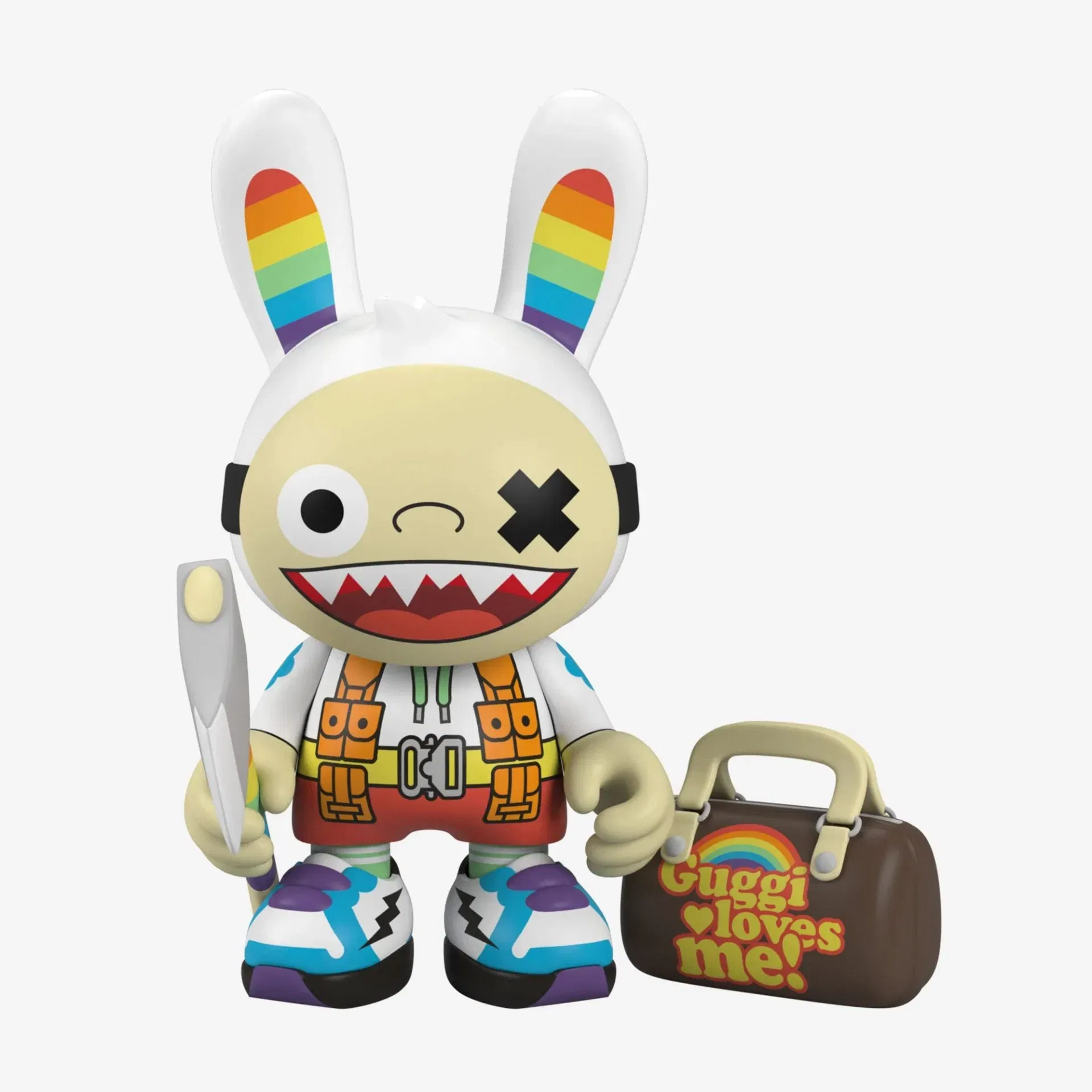SUPERPLASTIC PRIDE FASHION EDC SUPERGUGGI 8" BY GUGGIMON