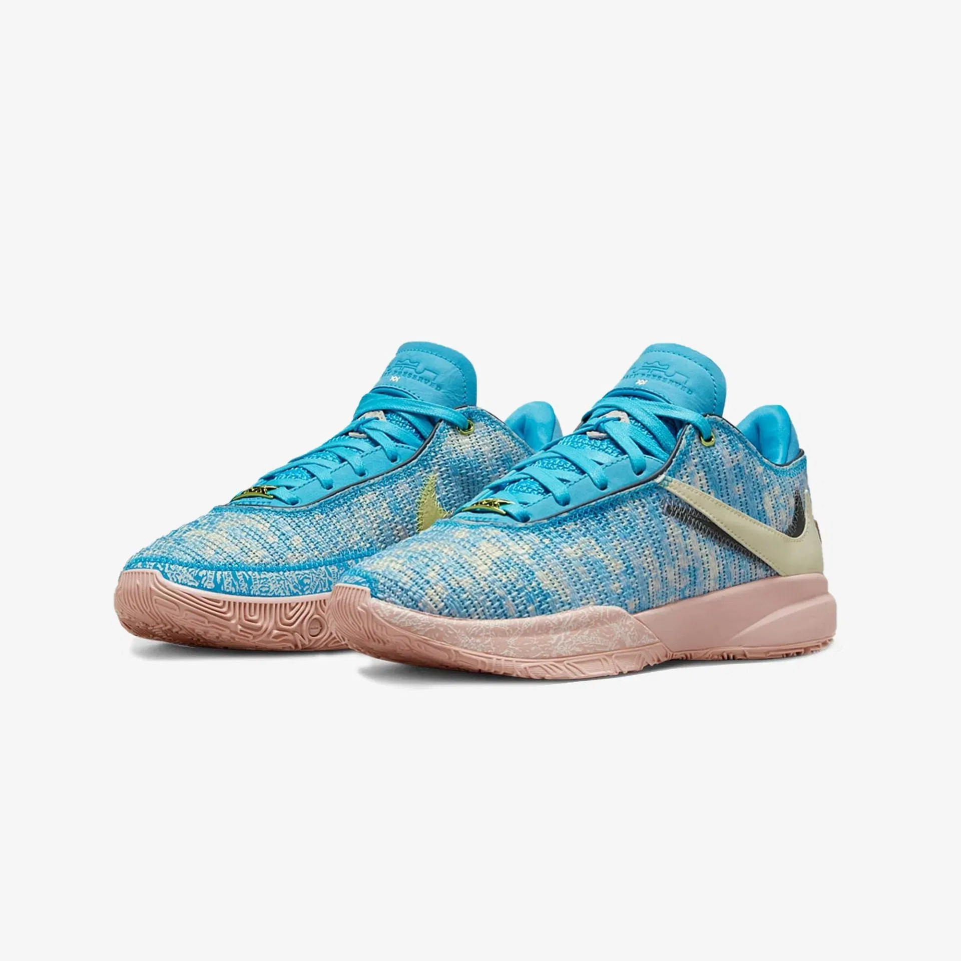 Nike LEBORN XX ASW EP { BLUE LIGHTNING/COCONUT MILK