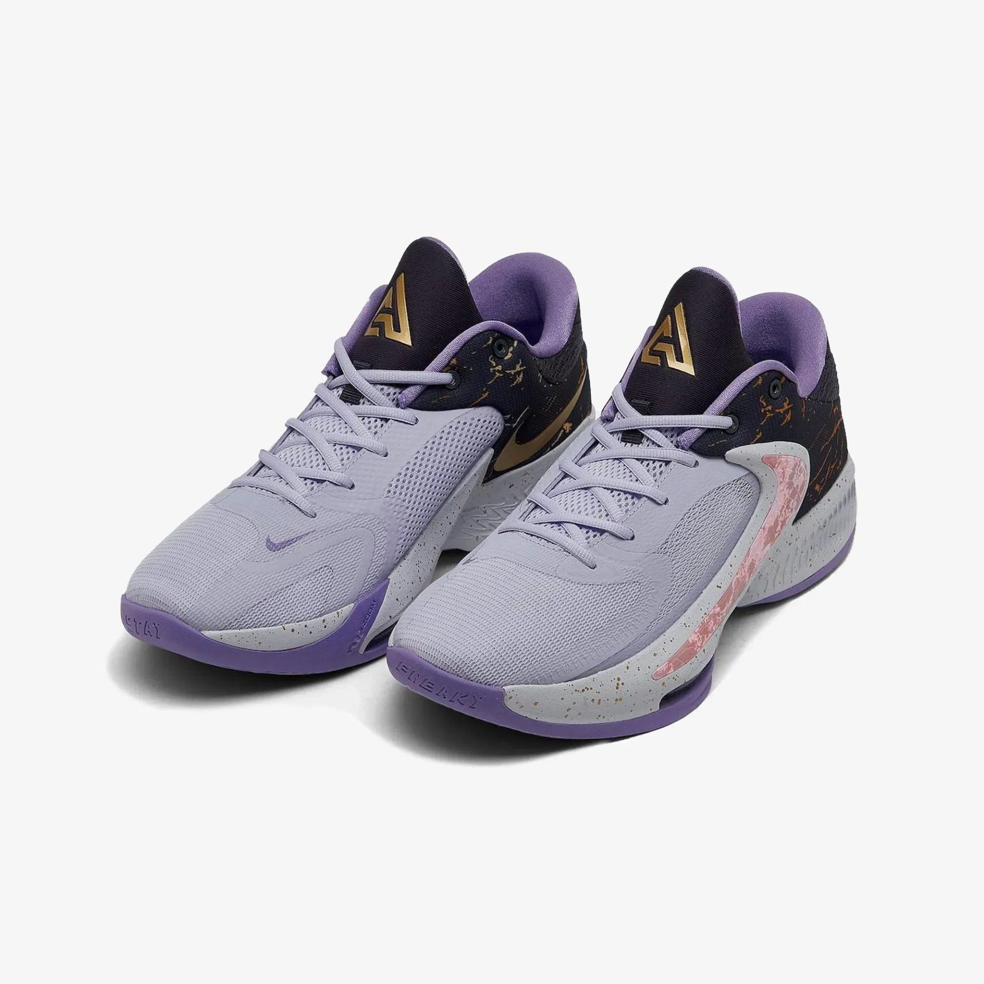 Nike ZOOM FREAK 4 ASW { OXYGEN PURPLE/SPACE PURPLE-GRIDIRON