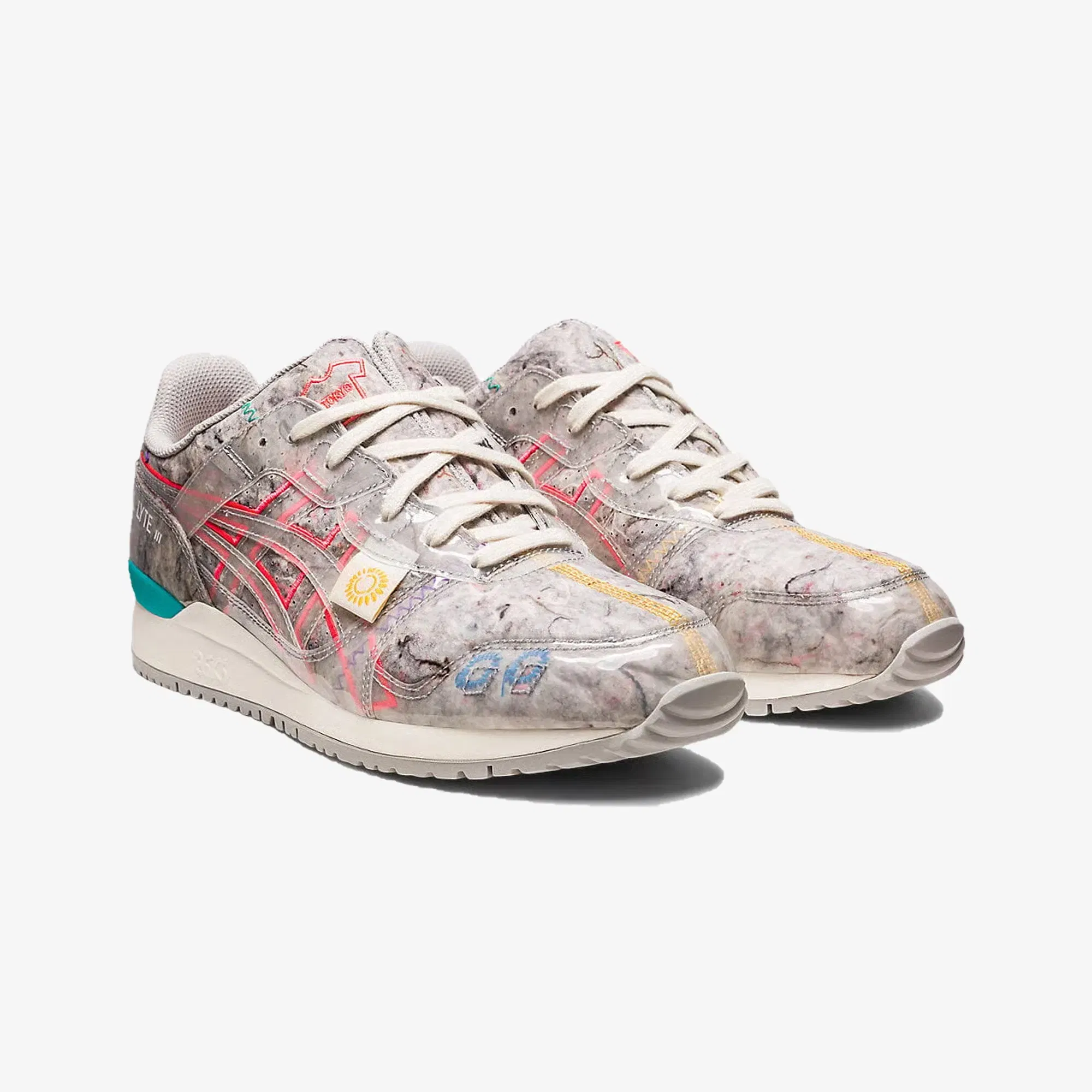 Asics GEL-LYTE III OG RECYCLE FELT OYSTER GRAY/DIVA PINK