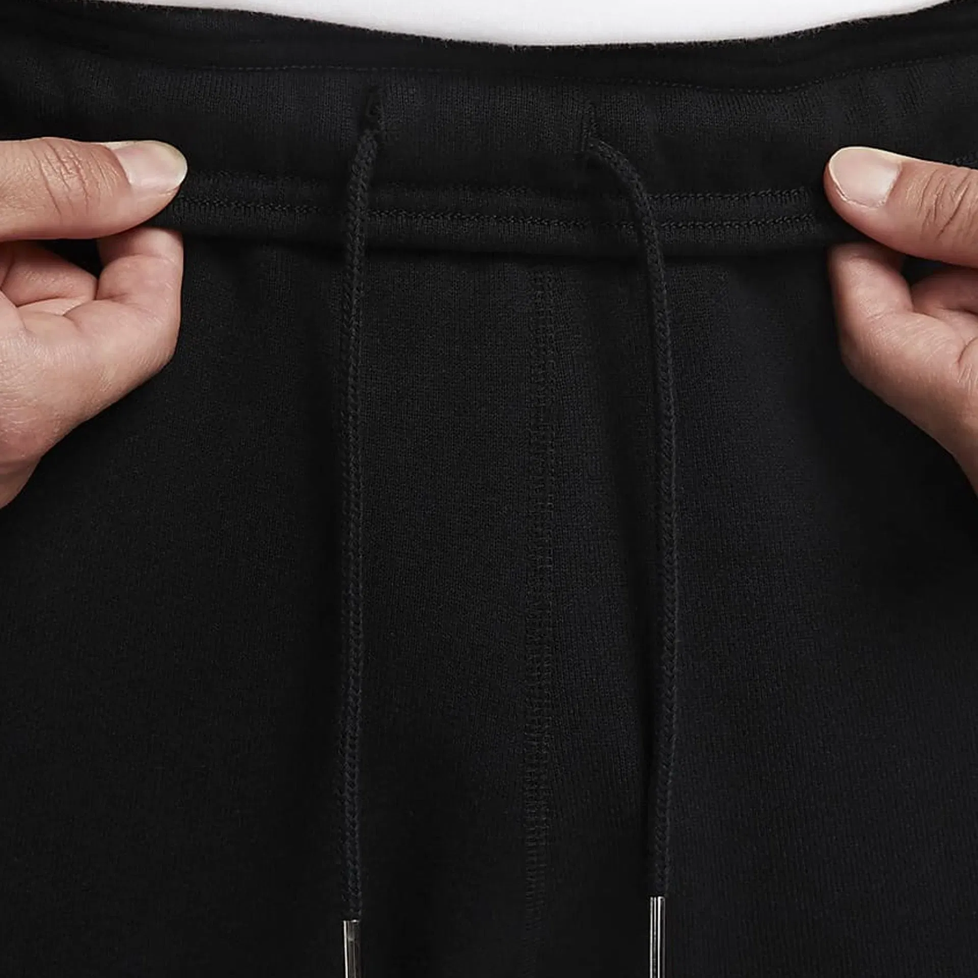 Nike AIR FRENCH TERRY JOGGERS { BLACK/BLACK