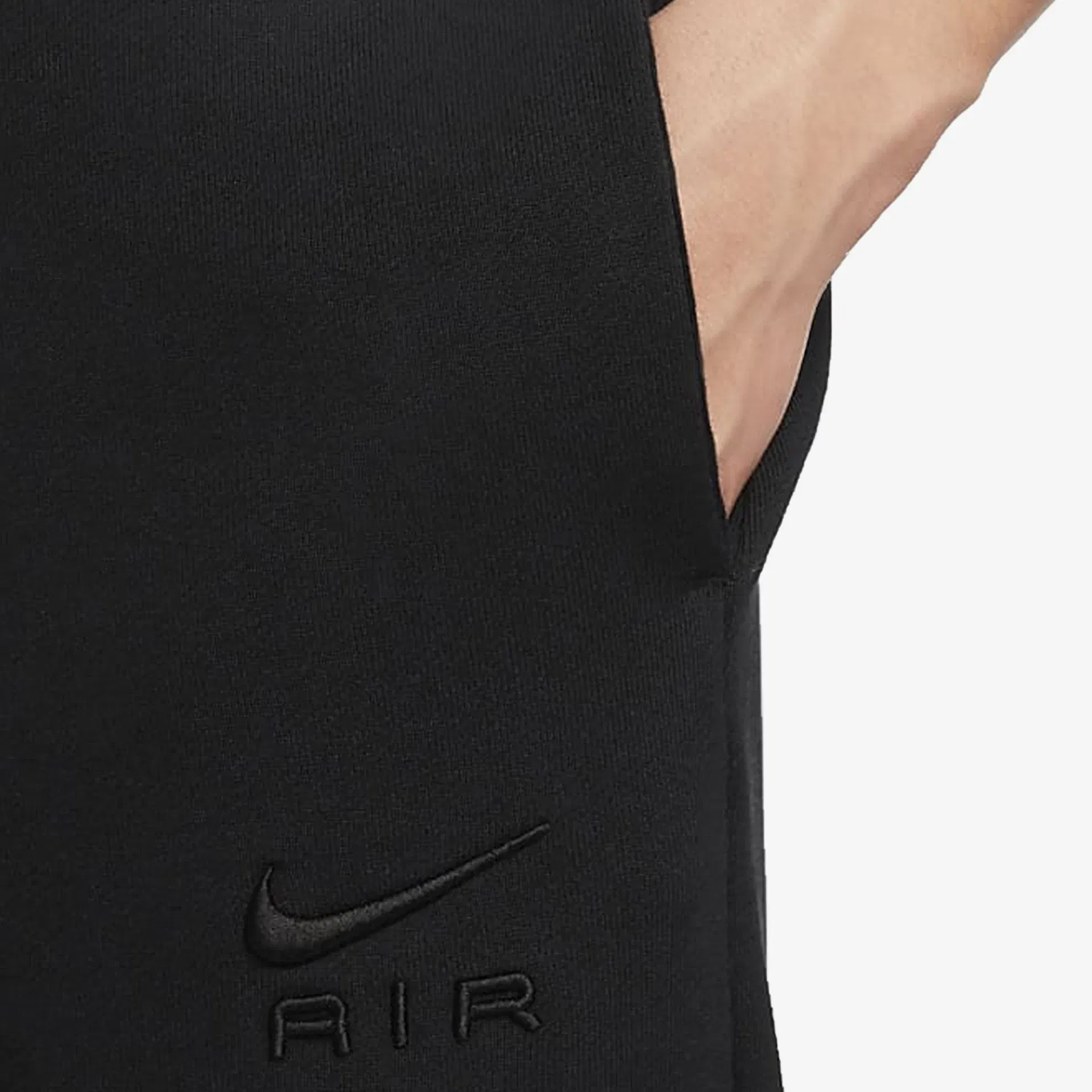 Nike AIR FRENCH TERRY JOGGERS { BLACK/BLACK