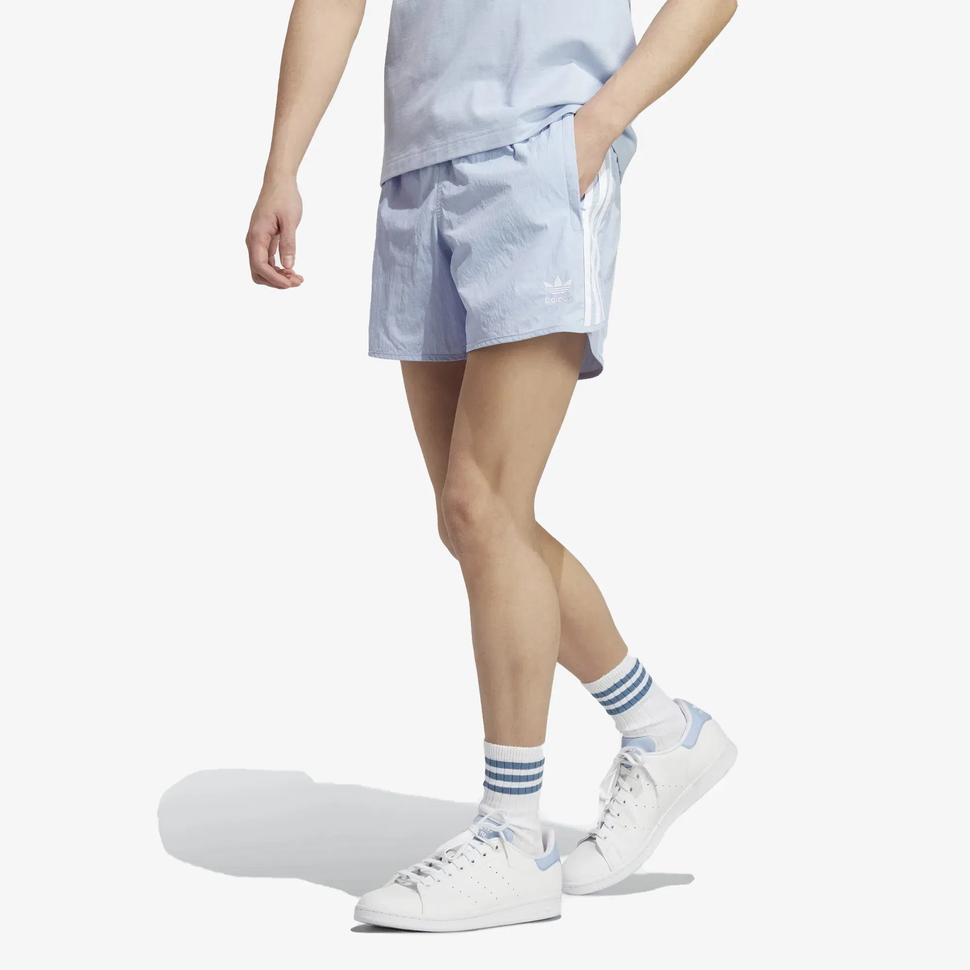 Adidas Originals ADICOLOR CLASSICS SPRINTER SHORTS { BLUE DAWN