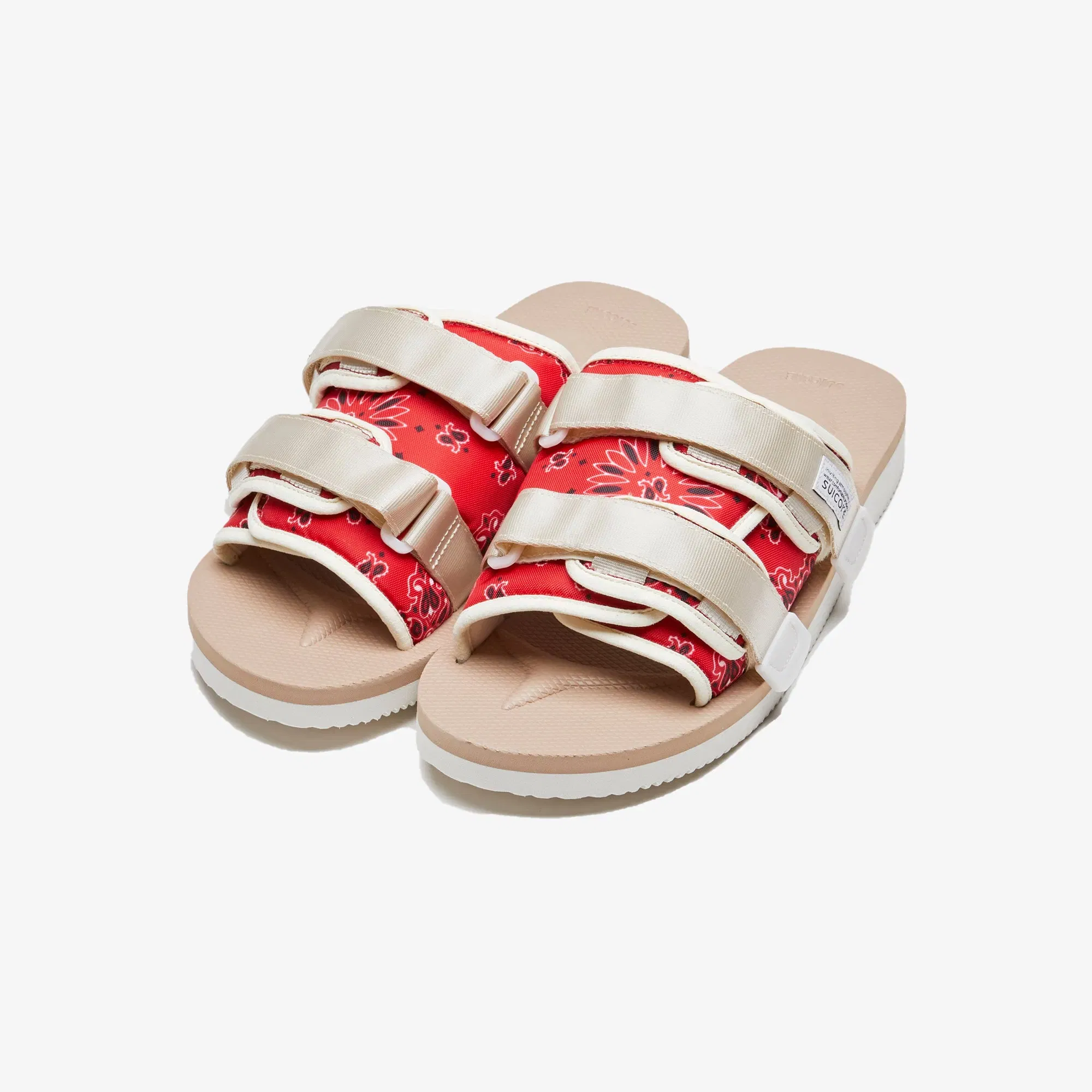 Suicoke MOTO-CAB PAISLEY-PRINT SANDALS